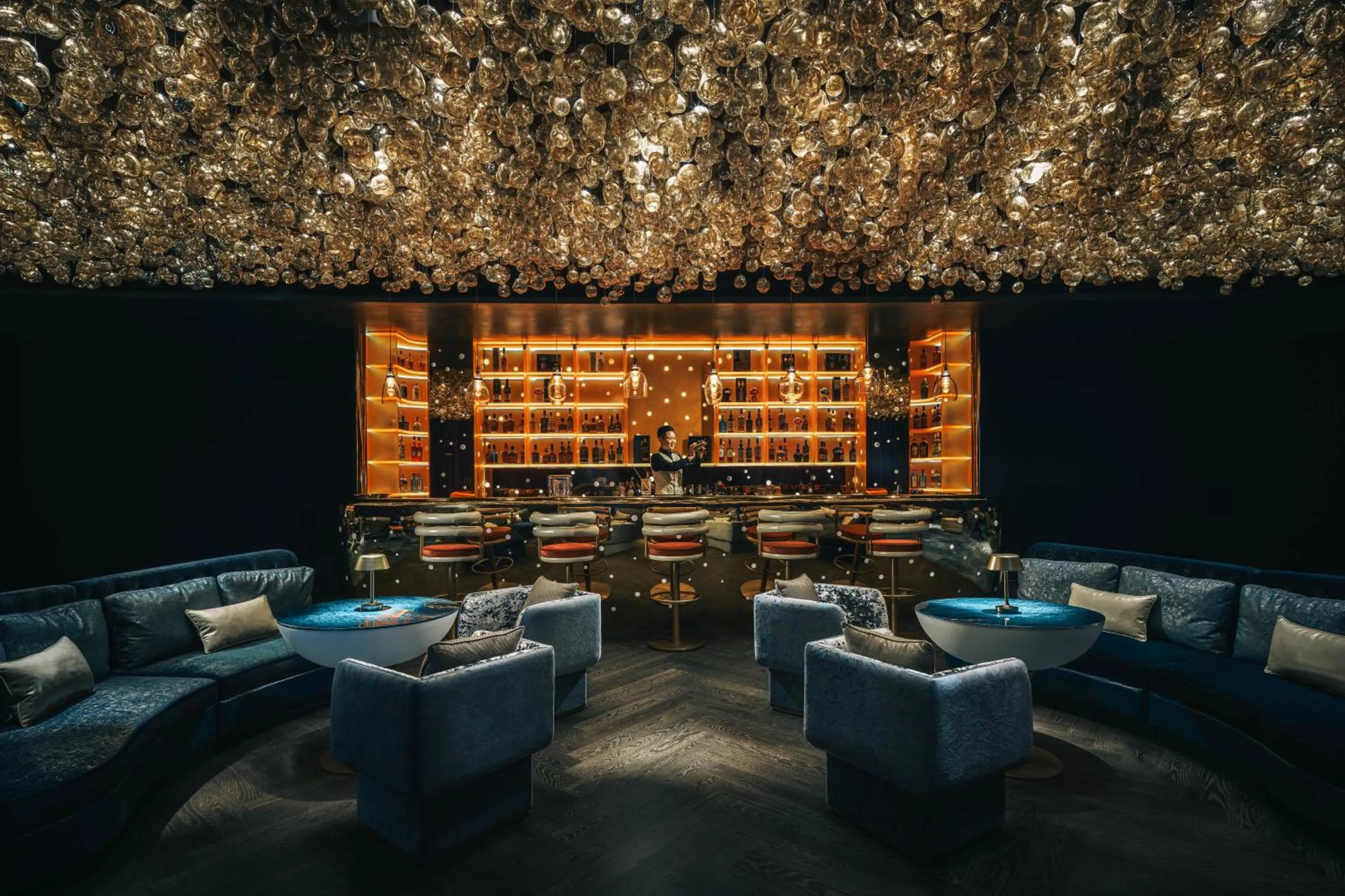 Lounge or bar in MGM Shenzhen