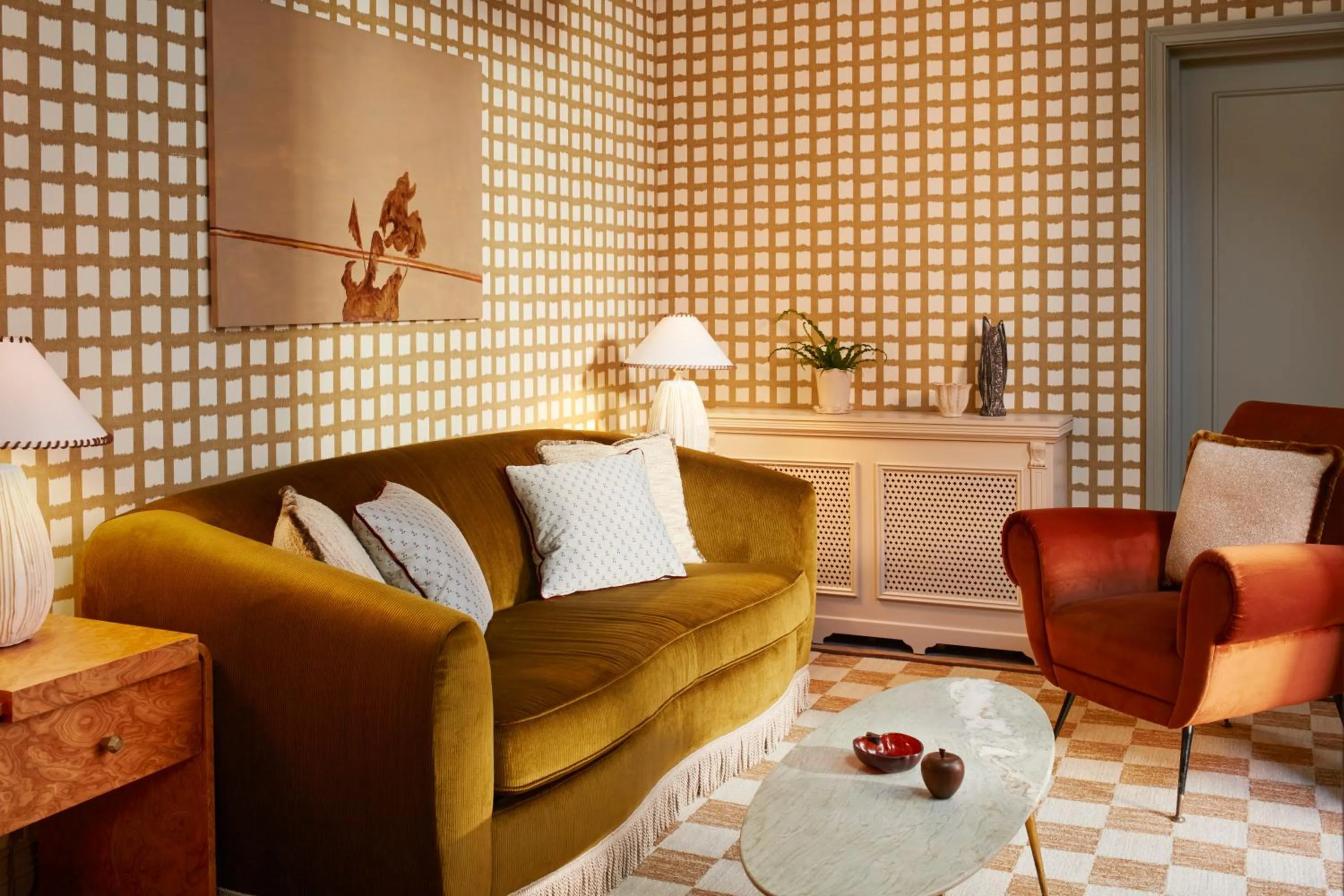 Seating area in The Hoxton, Florence