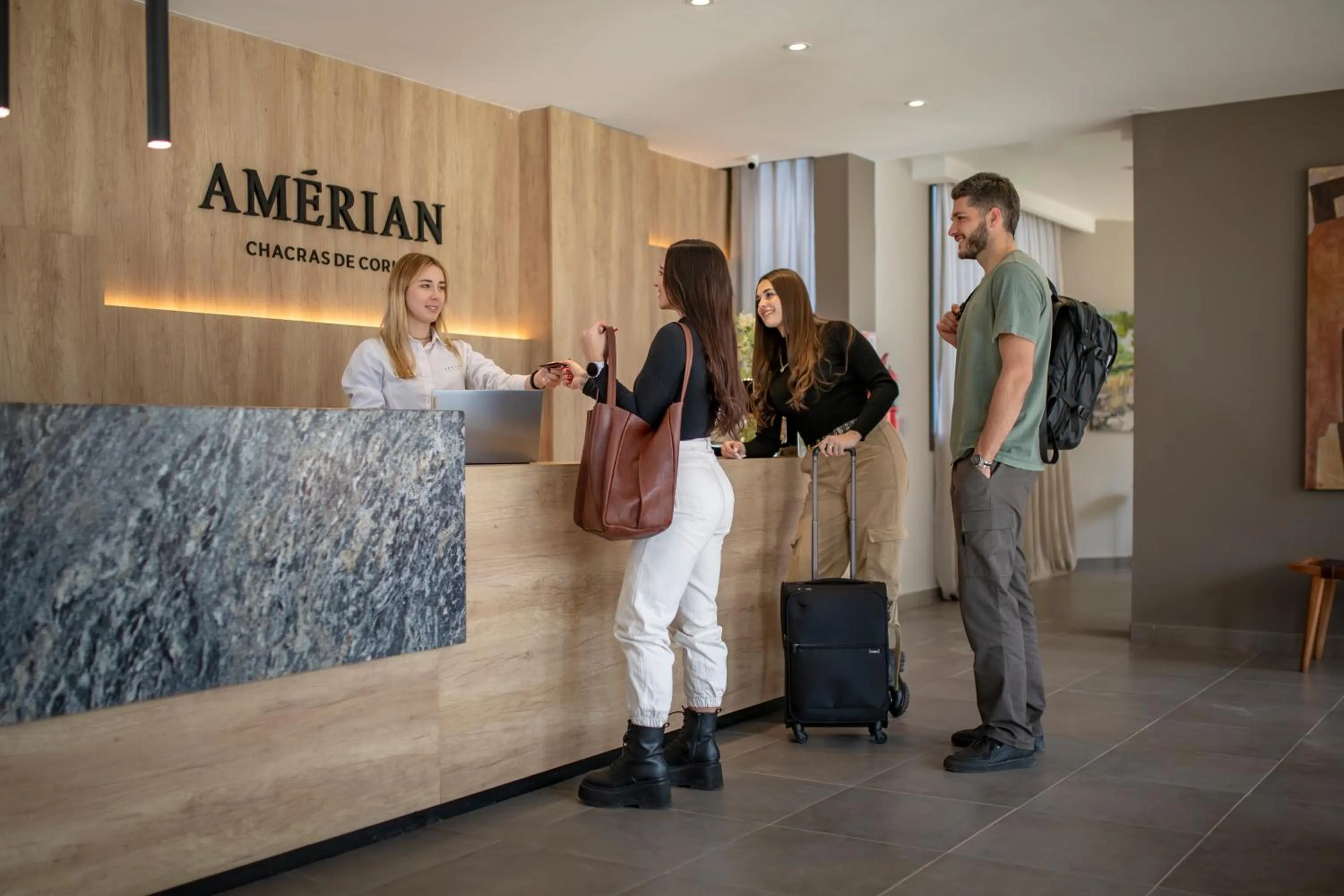 Lobby or reception in Amerian Chacras de Coria