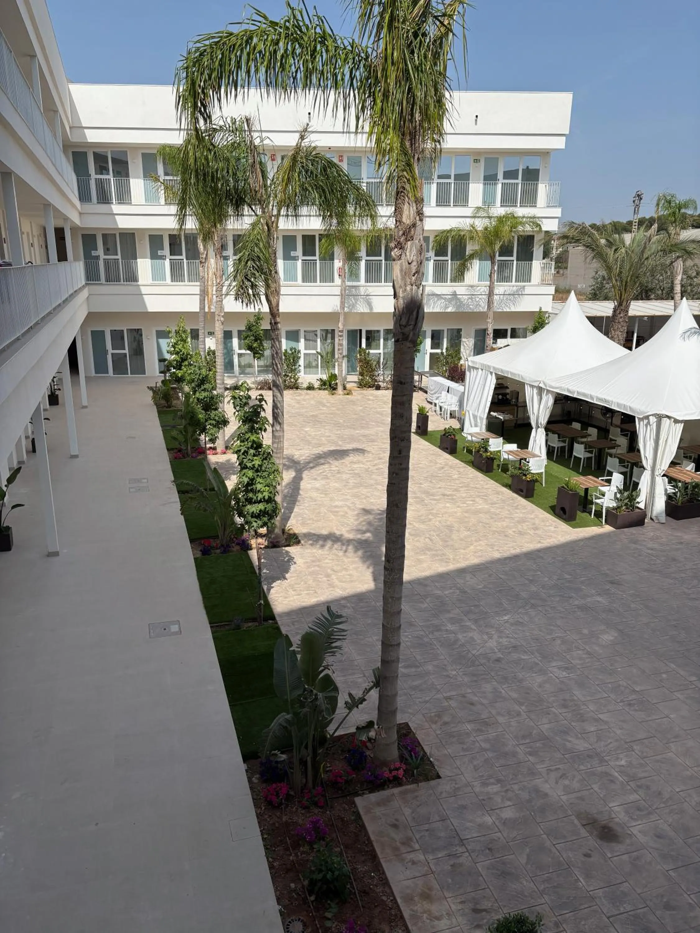 Garden view in SH Campus Lyceum