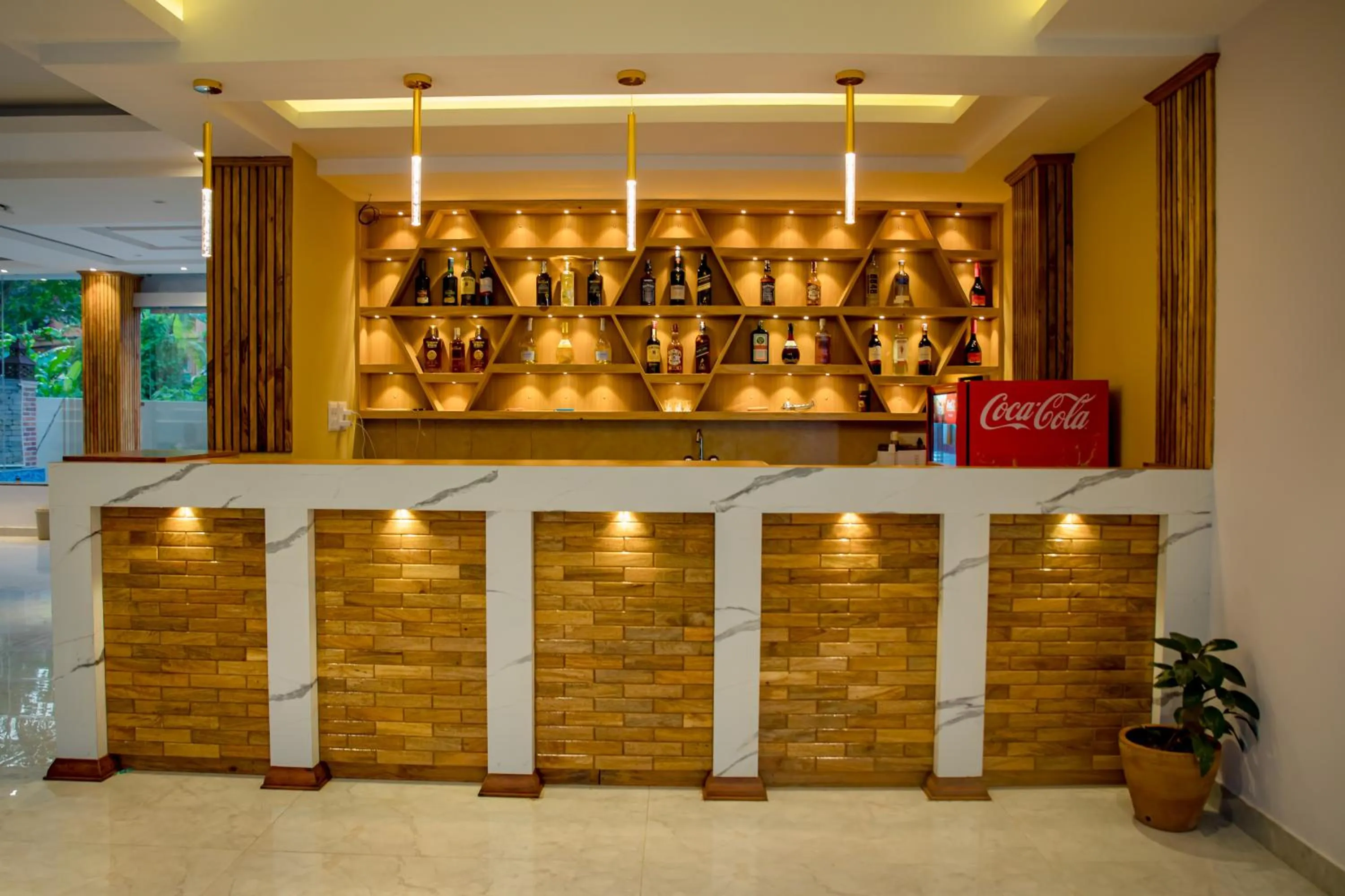Lounge or bar in Hotel Matina Suites