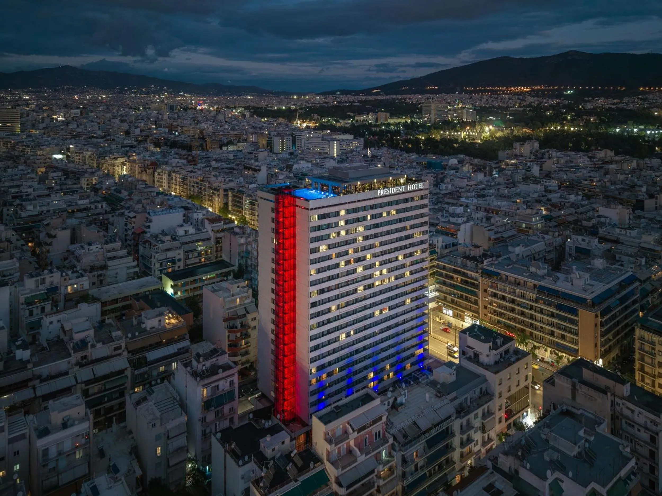 Property building in President Hotel Athens