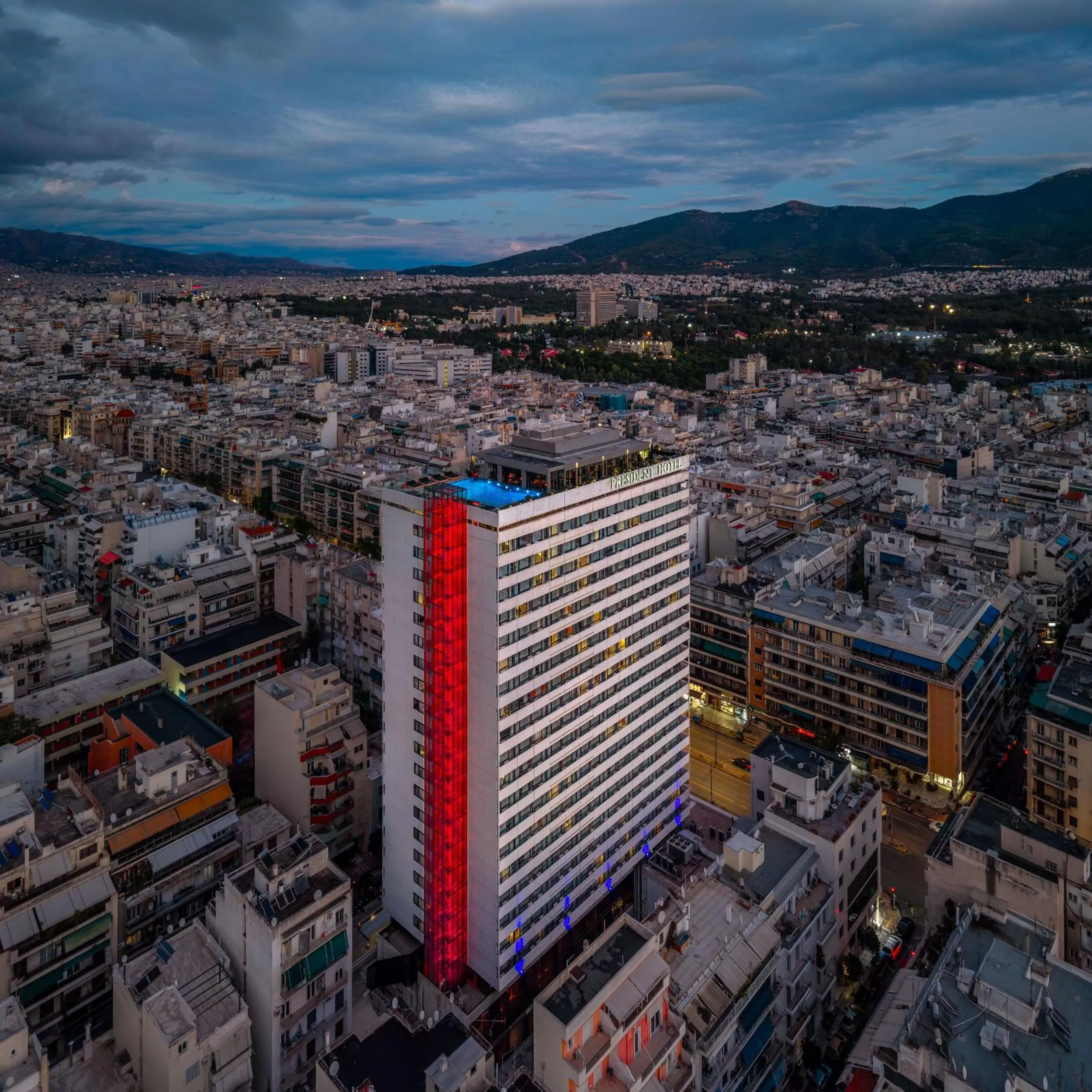 Property building in President Hotel Athens