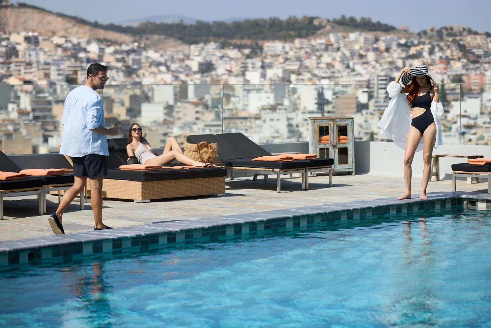 Swimming pool in President Hotel Athens