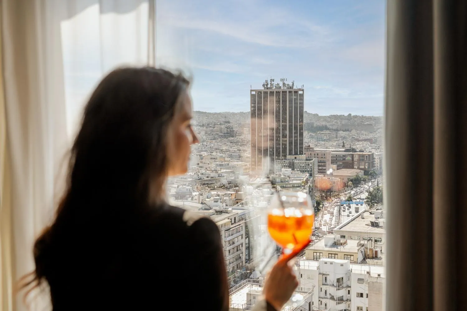 City view in President Hotel Athens