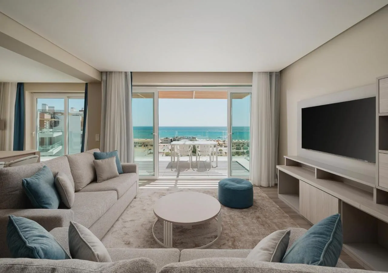 Living room in Dom Pedro Residences