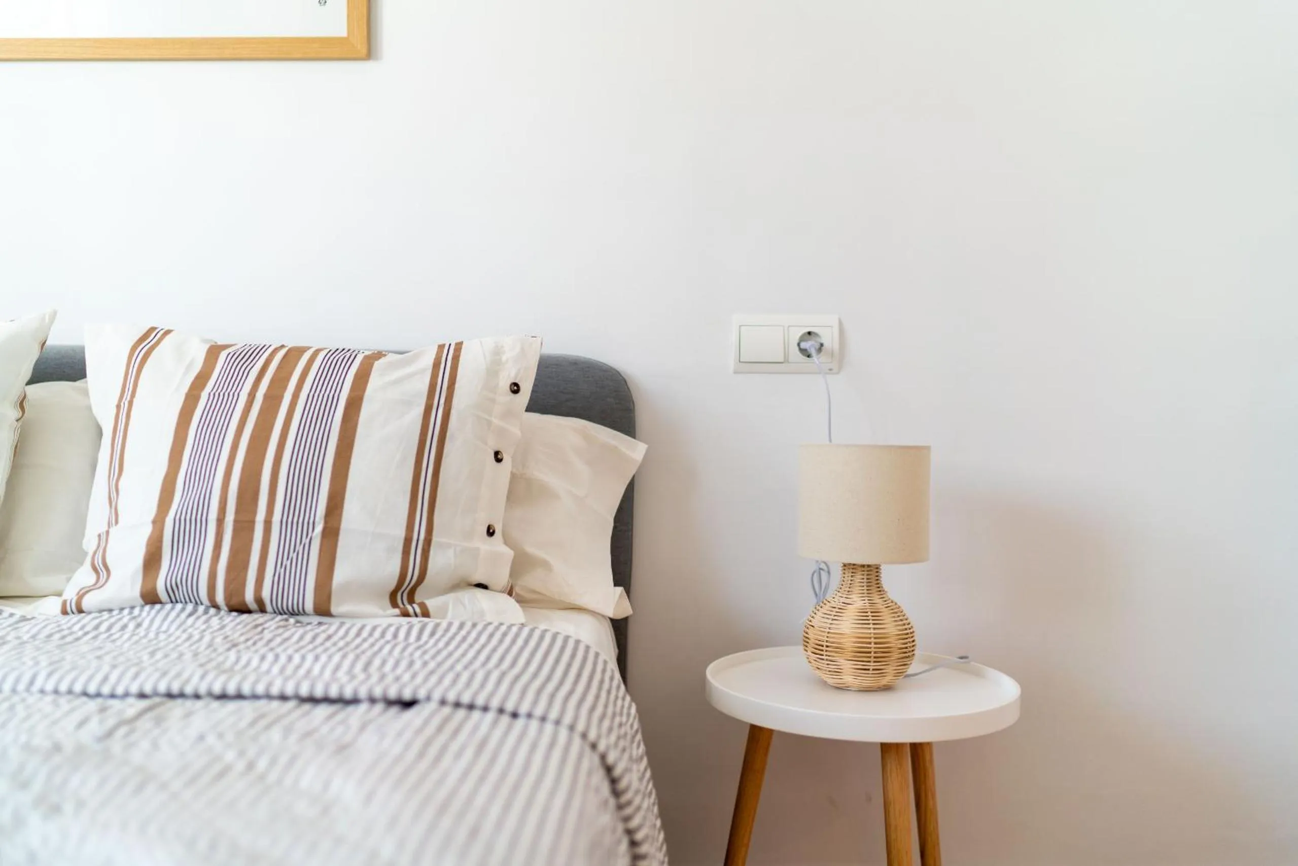 Bed in AlmeriaSuite Mojacar Breeze Apartments