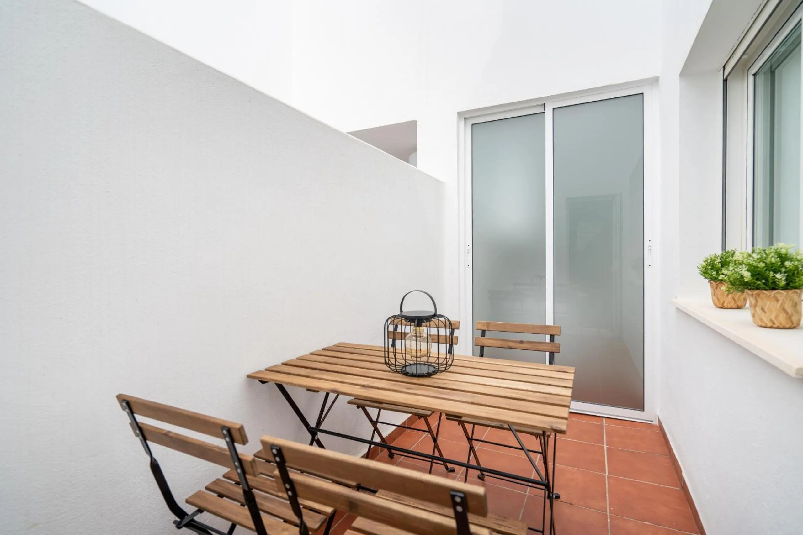 Patio in AlmeriaSuite Mojacar Breeze Apartments