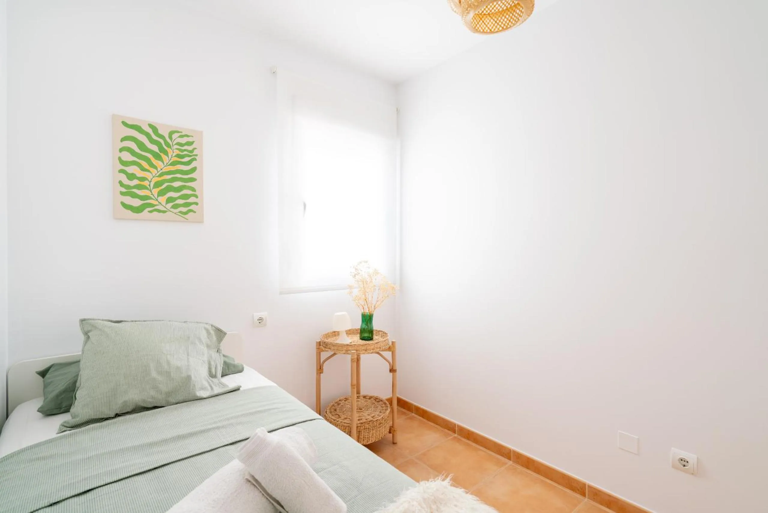 Bed in AlmeriaSuite Mojacar Breeze Apartments
