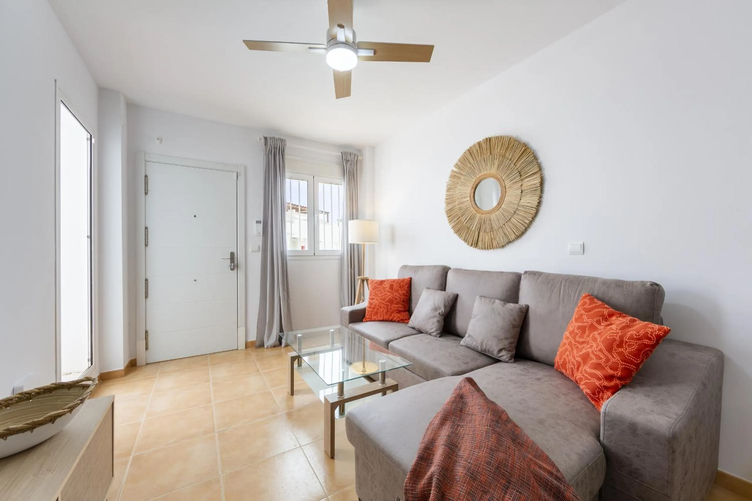 Living room in AlmeriaSuite Mojacar Breeze Apartments