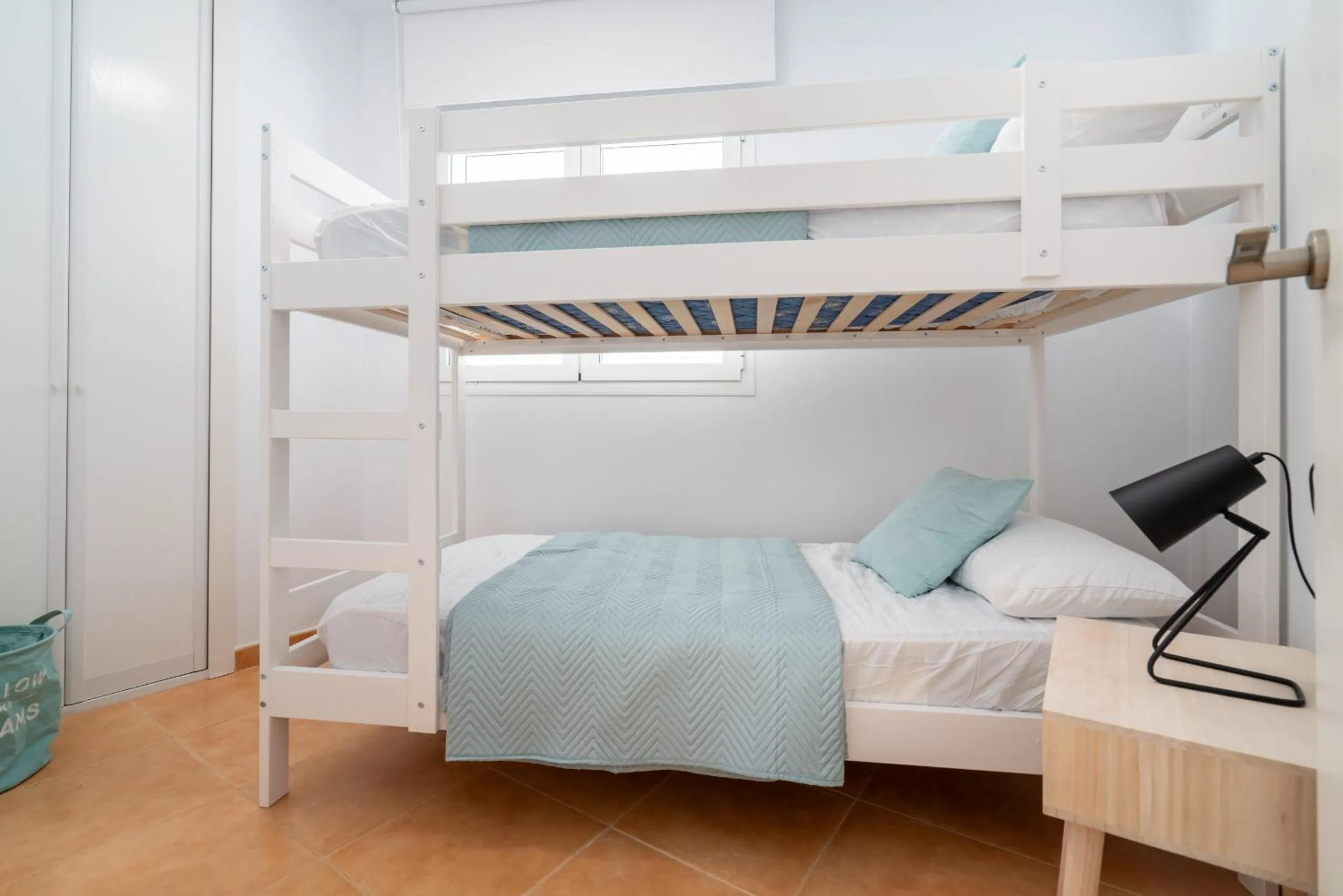 Bed in AlmeriaSuite Mojacar Breeze Apartments