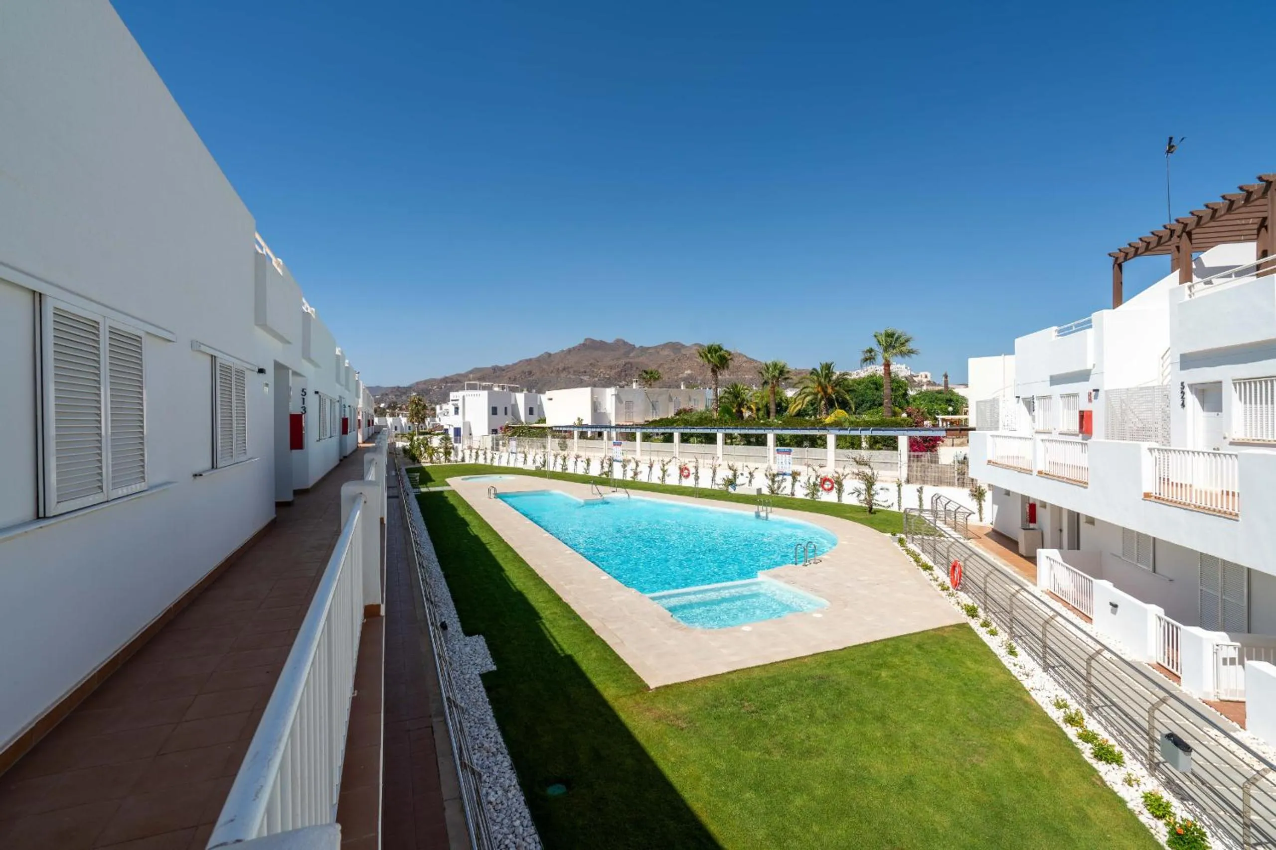 Swimming pool in AlmeriaSuite Mojacar Breeze Apartments