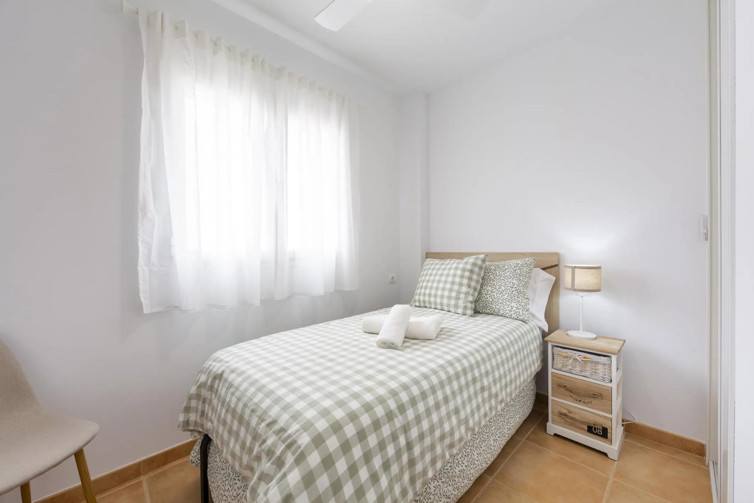Bed in AlmeriaSuite Mojacar Breeze Apartments