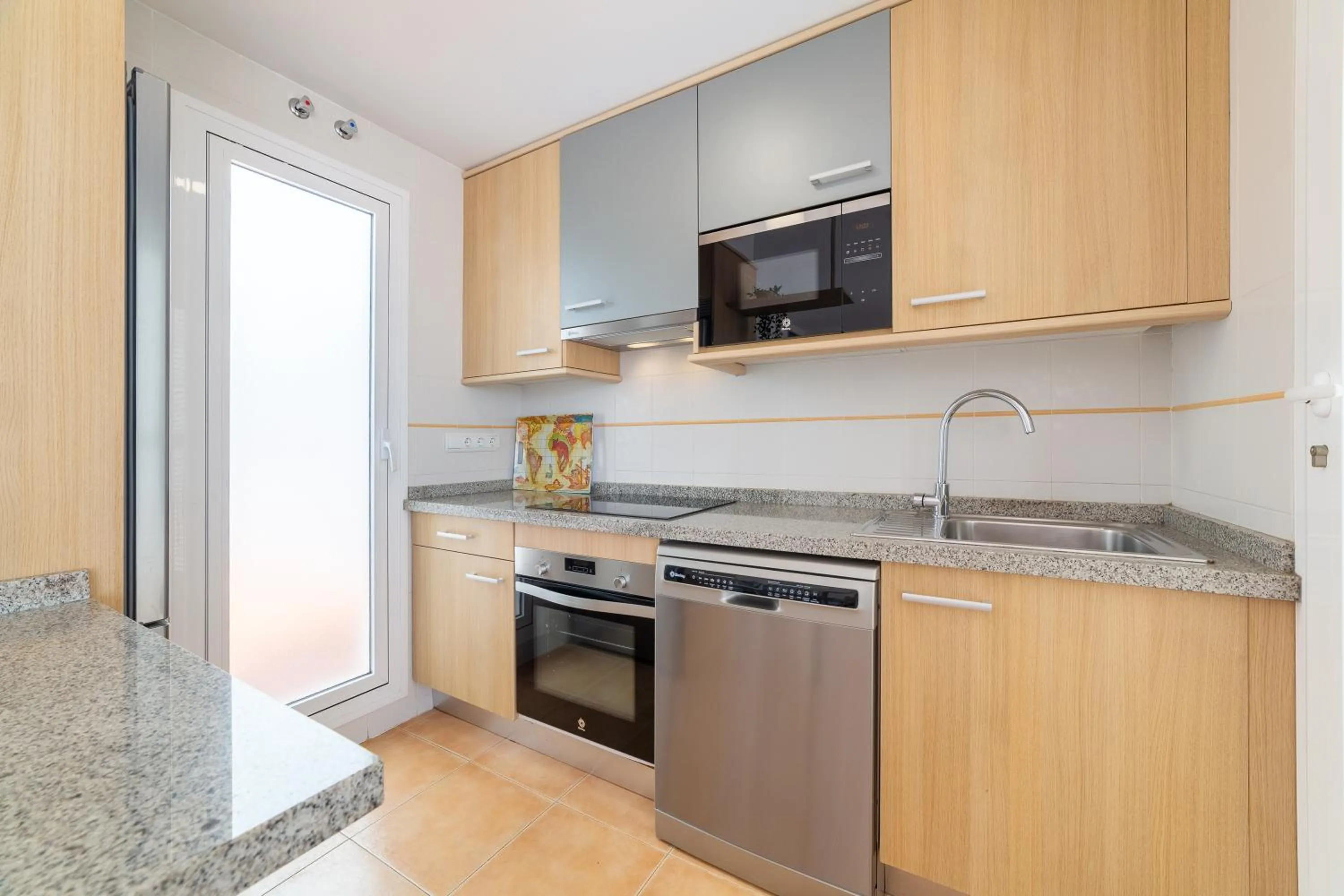 dishwasher in AlmeriaSuite Mojacar Breeze Apartments
