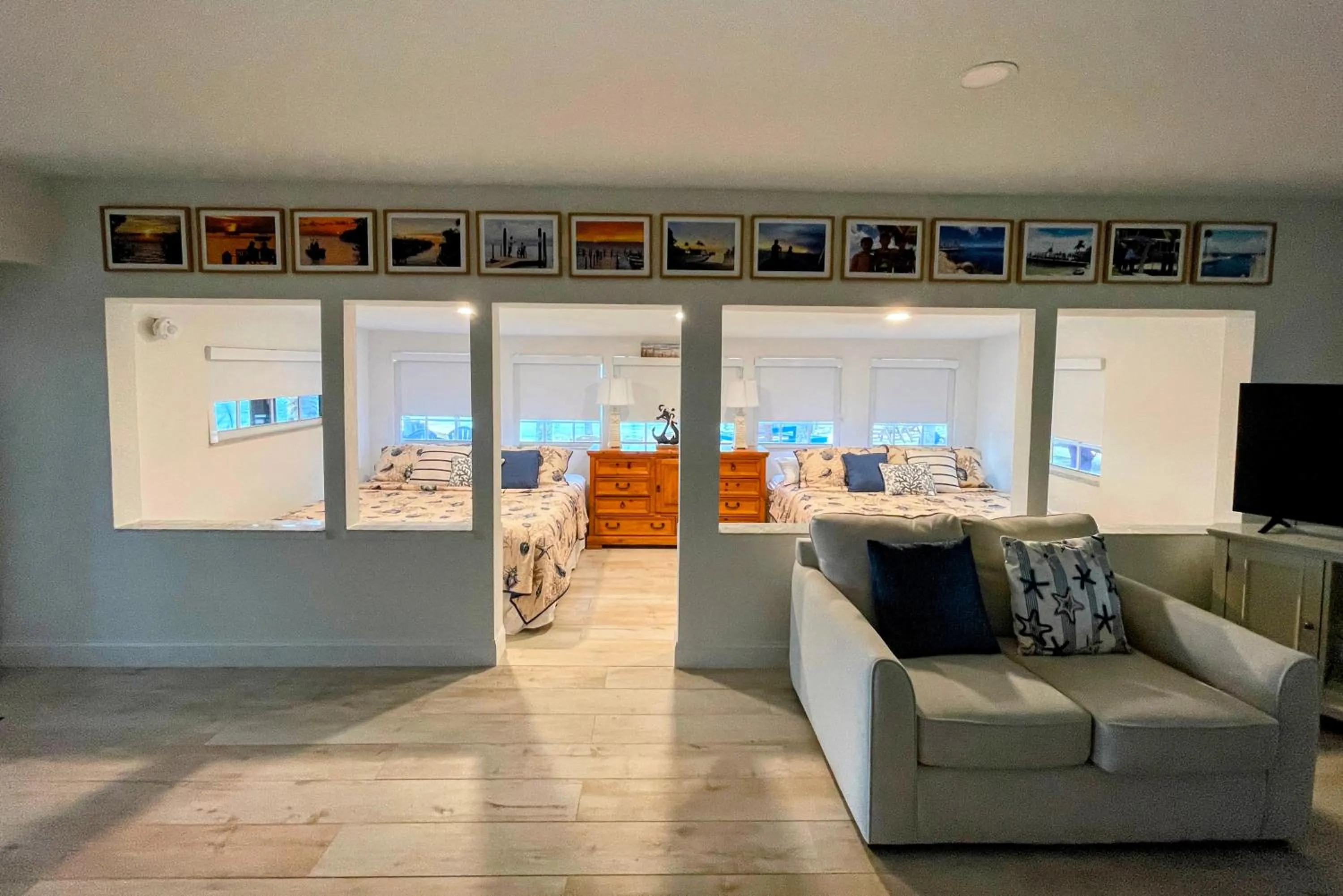 Seating area in Kings Kamp