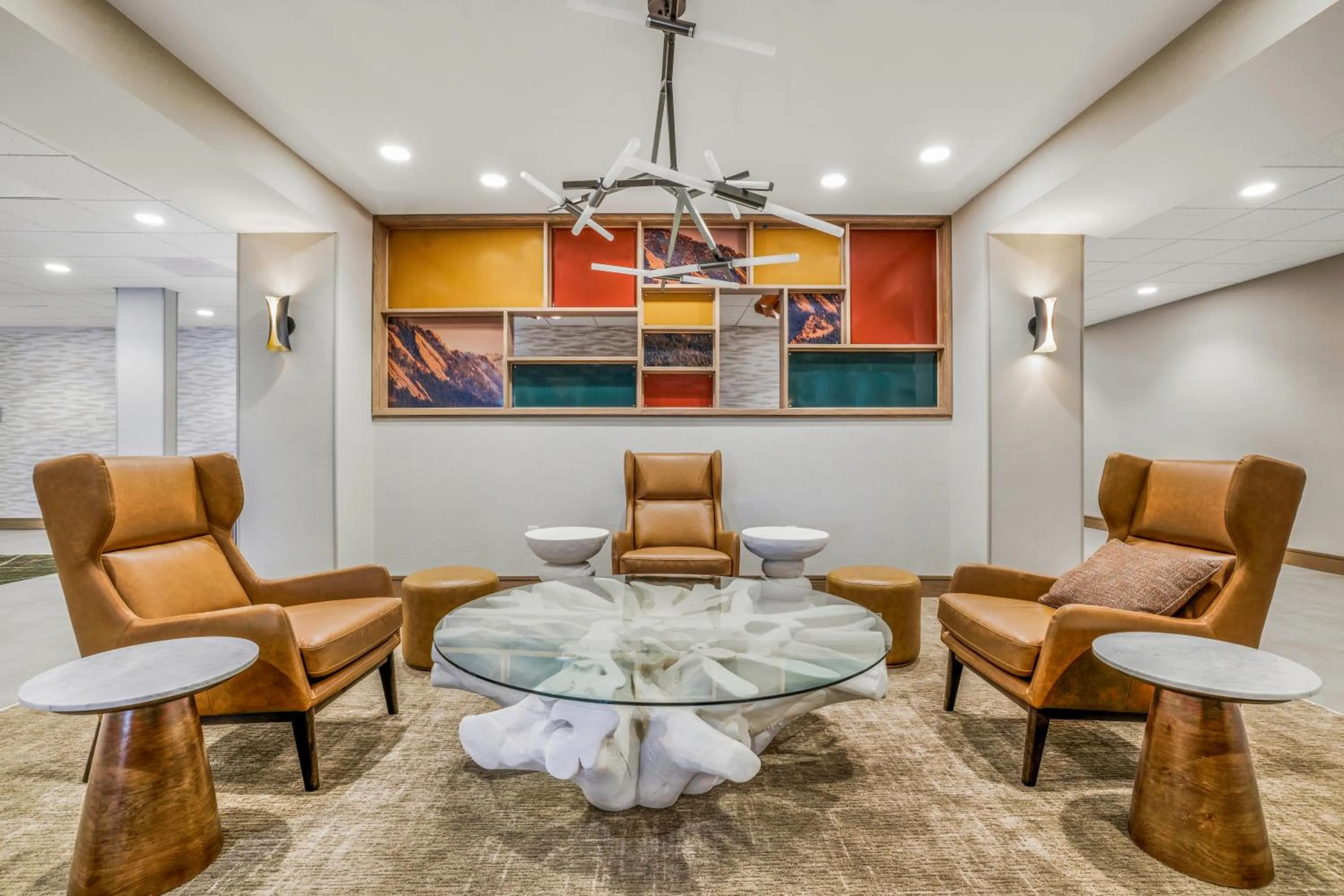 Lobby or reception in Hampton Inn Aurora Medical Center Denver