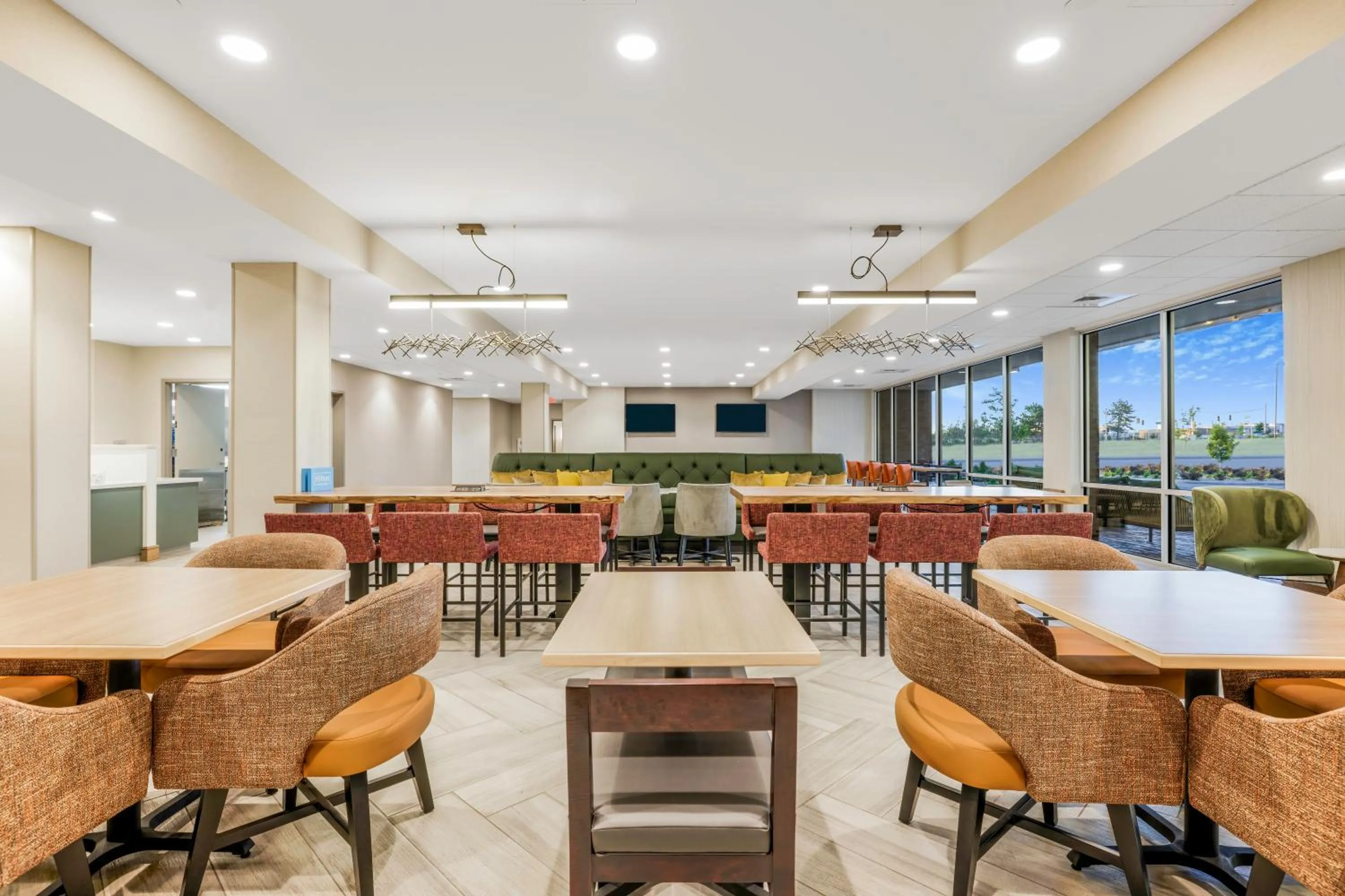 Lobby or reception in Hampton Inn Aurora Medical Center Denver