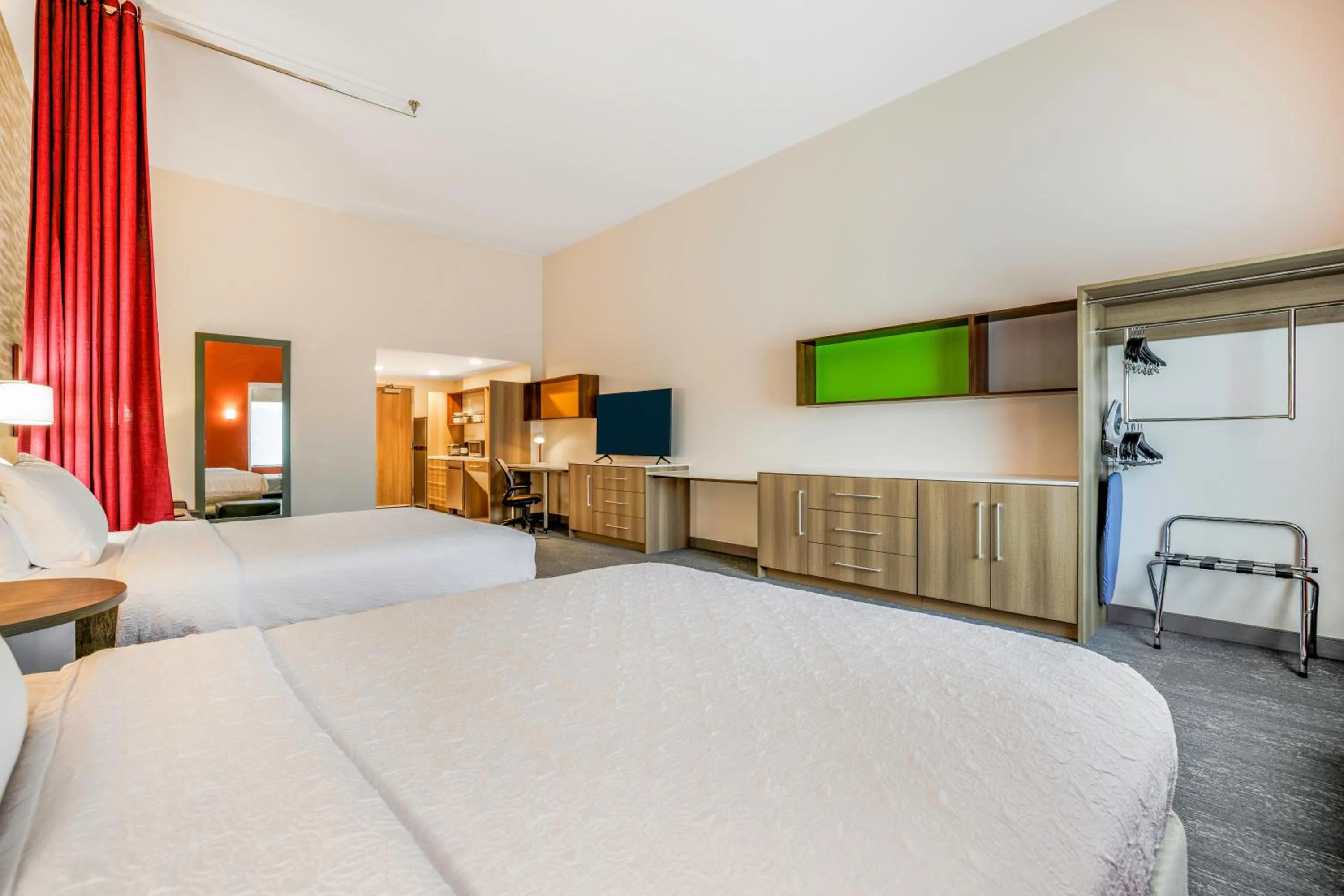 Bed in Home2 Suites By Hilton Aurora Medical Center Denver