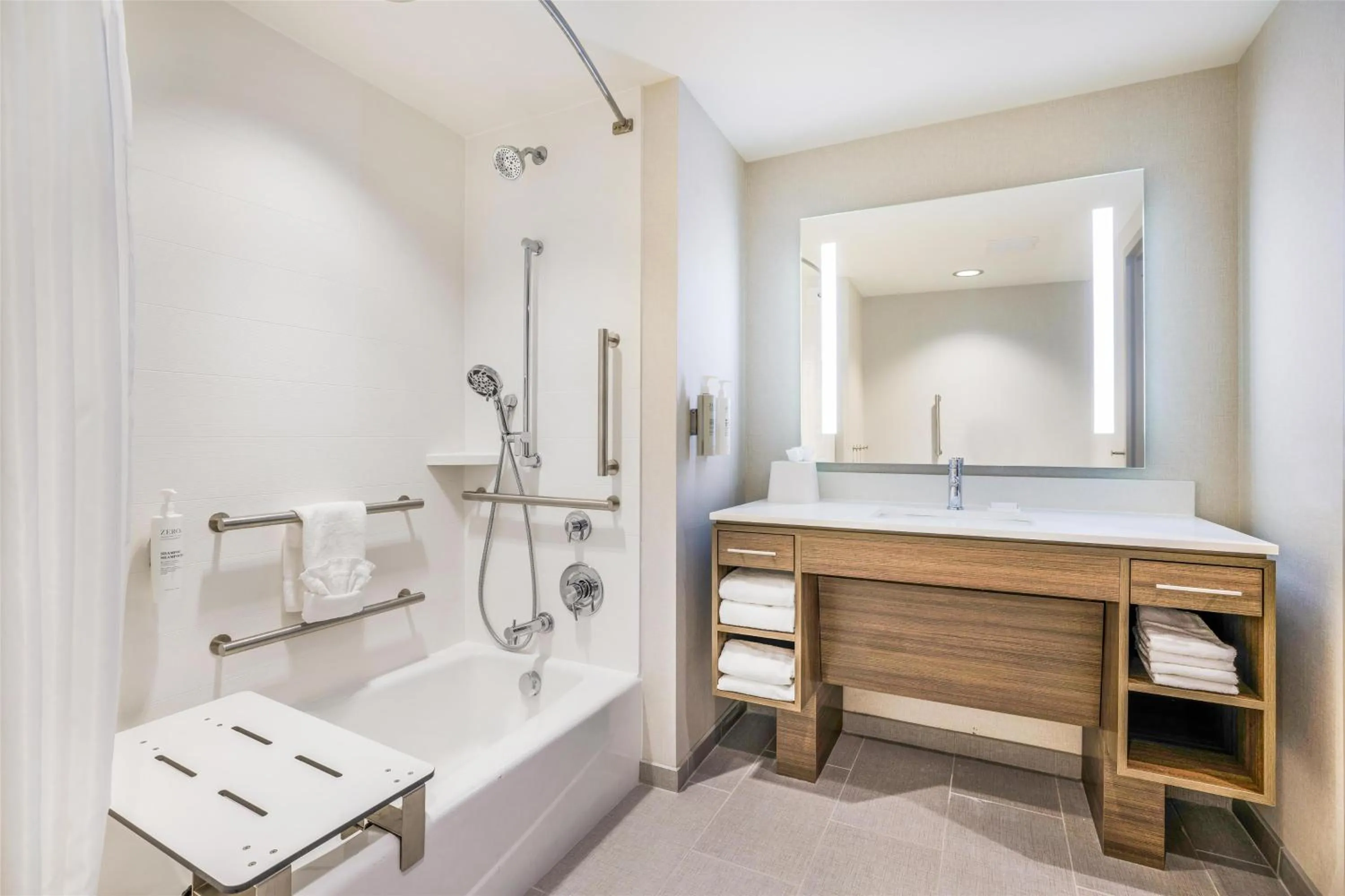 Bathroom in Home2 Suites By Hilton Aurora Medical Center Denver
