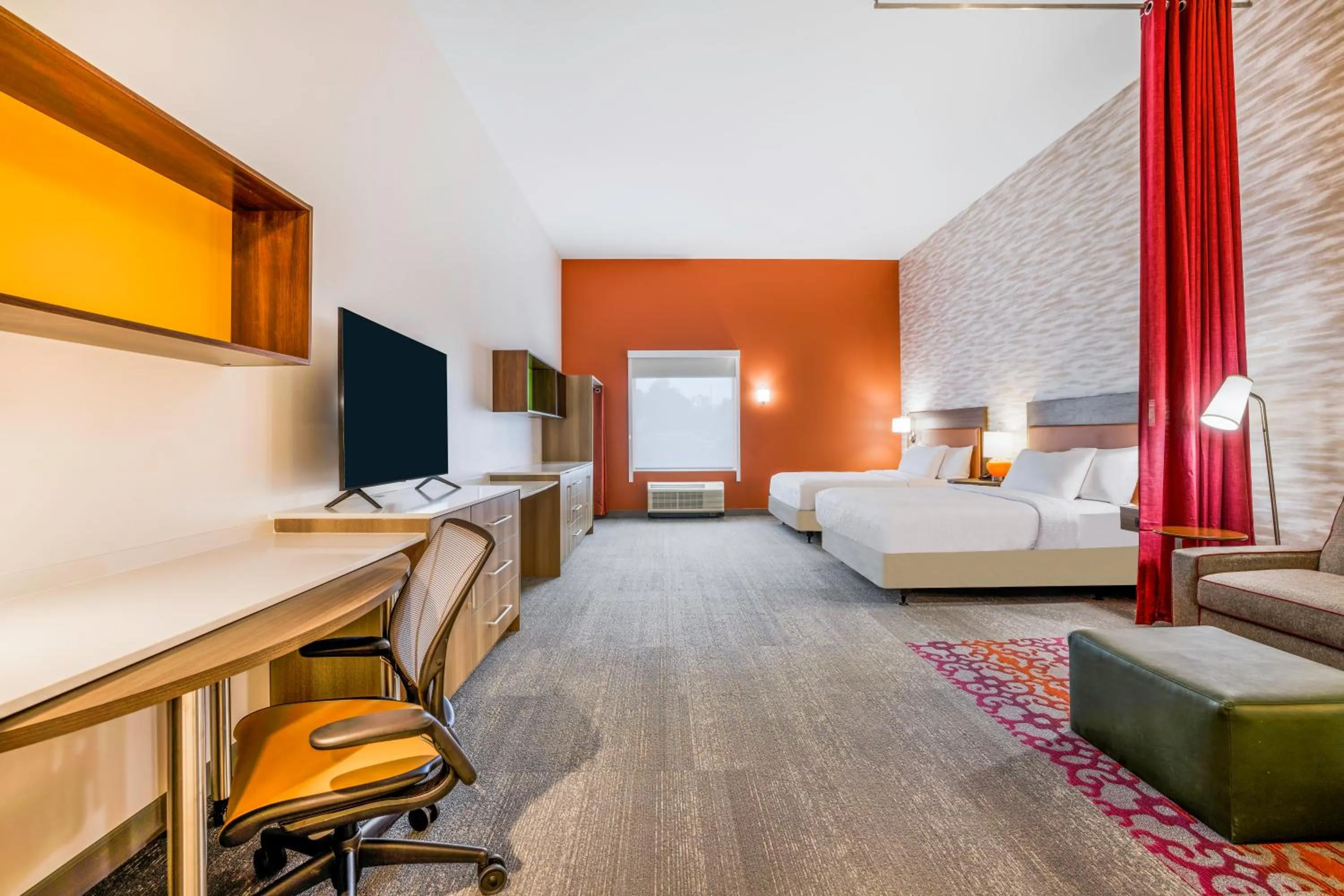 Bed in Home2 Suites By Hilton Aurora Medical Center Denver