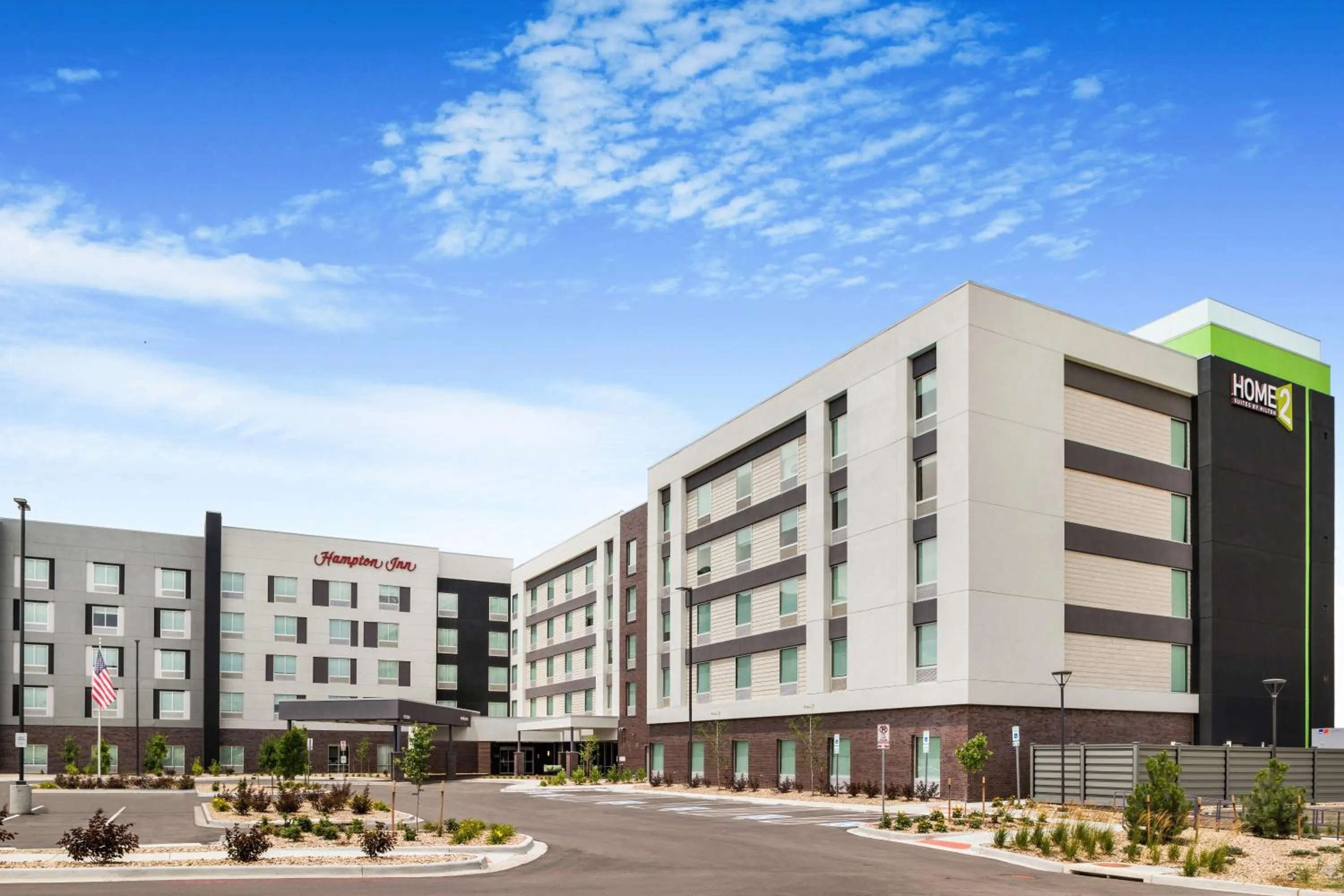 Property building in Home2 Suites By Hilton Aurora Medical Center Denver