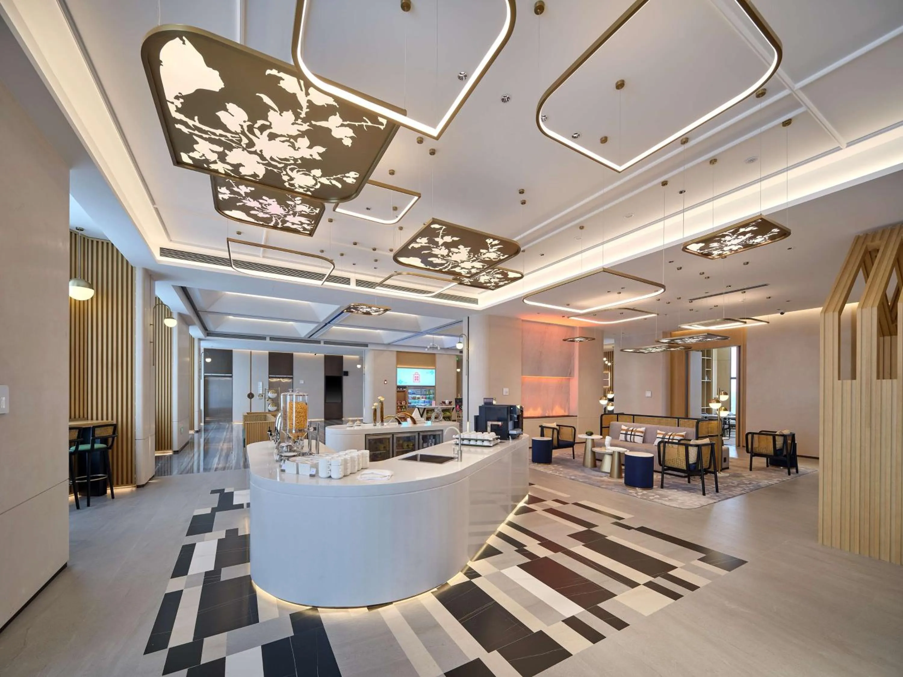 Lobby or reception in Hilton Garden Inn Huludao Longxing Road