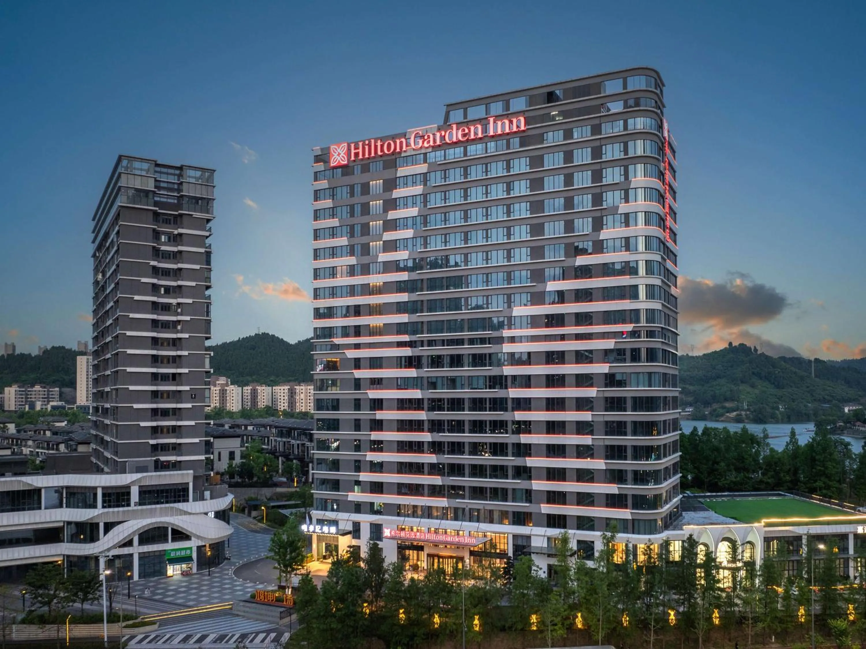 Property building in Hilton Garden Inn Yichang Yiling