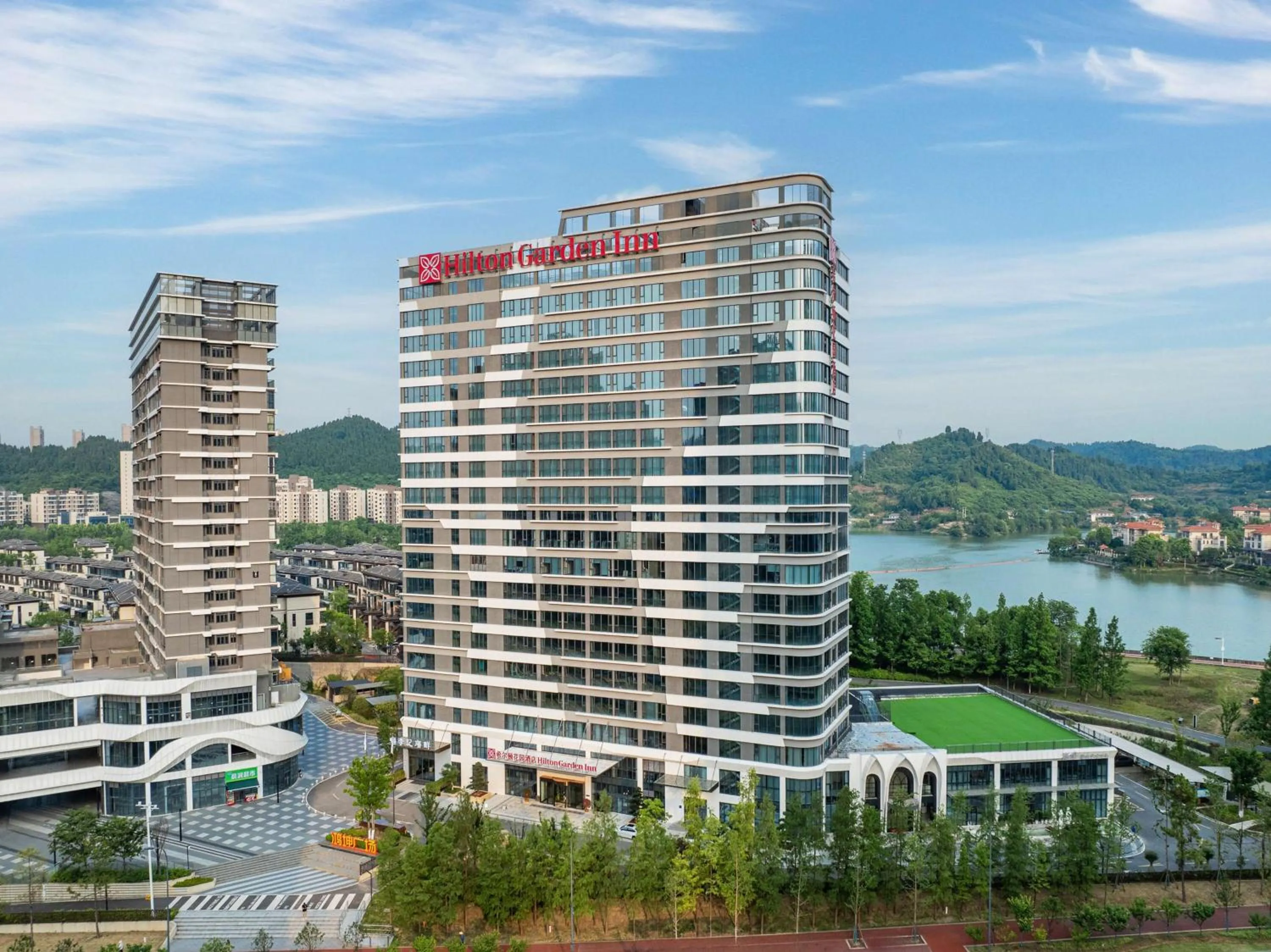 Property building in Hilton Garden Inn Yichang Yiling