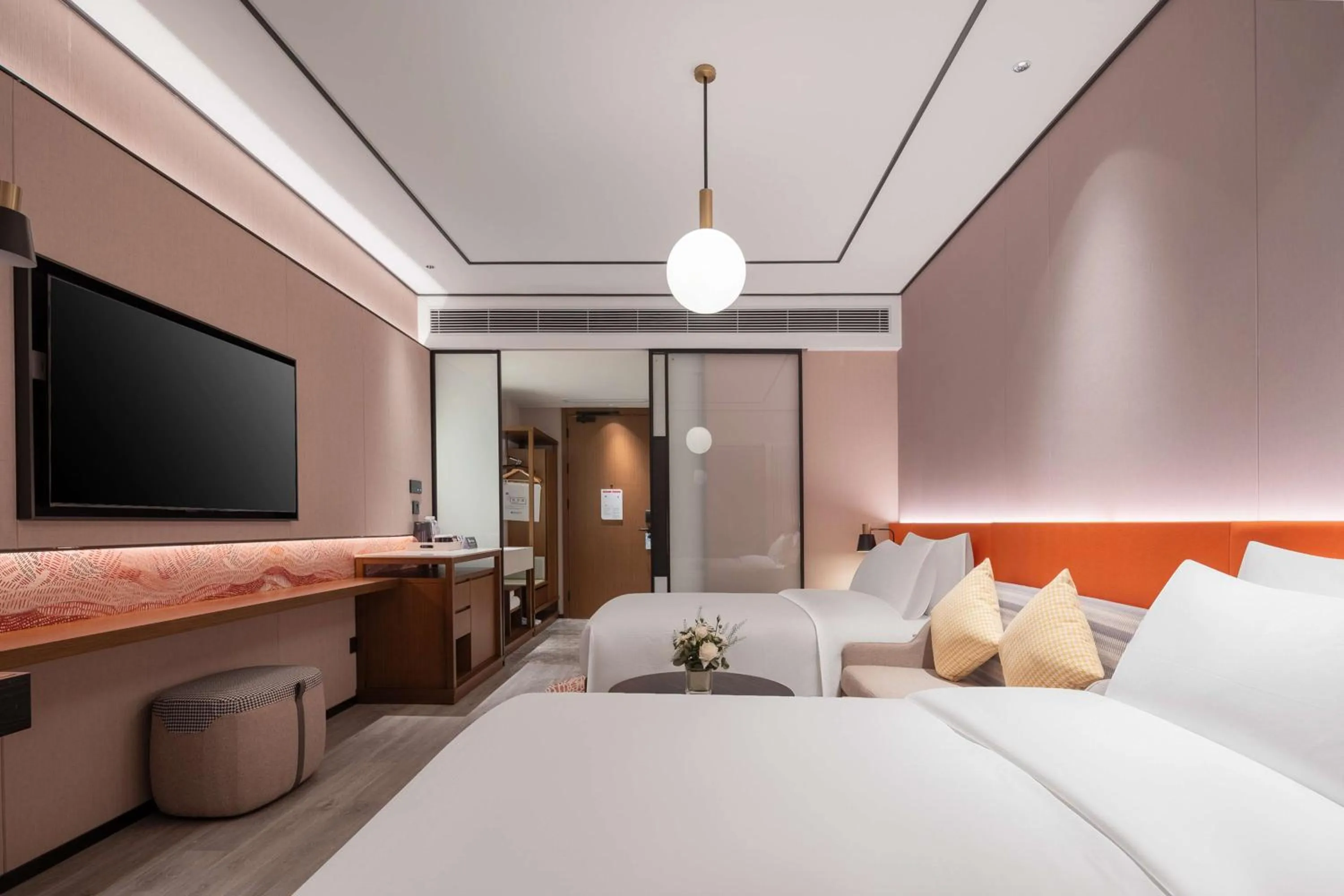 Bed in Hilton Garden Inn Yichang Yiling