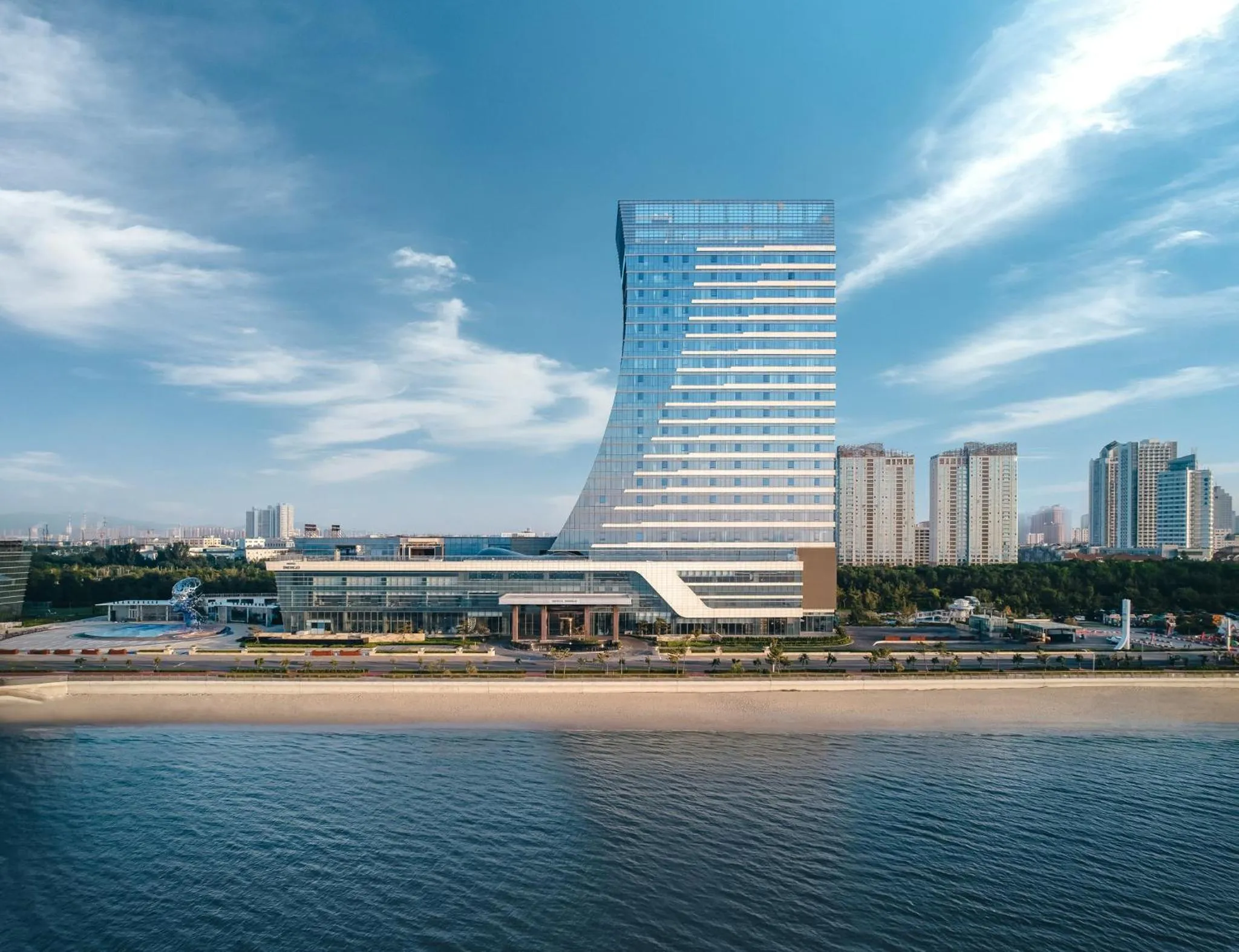 Property building in Hotel Indigo Yantai Golden Coast by IHG
