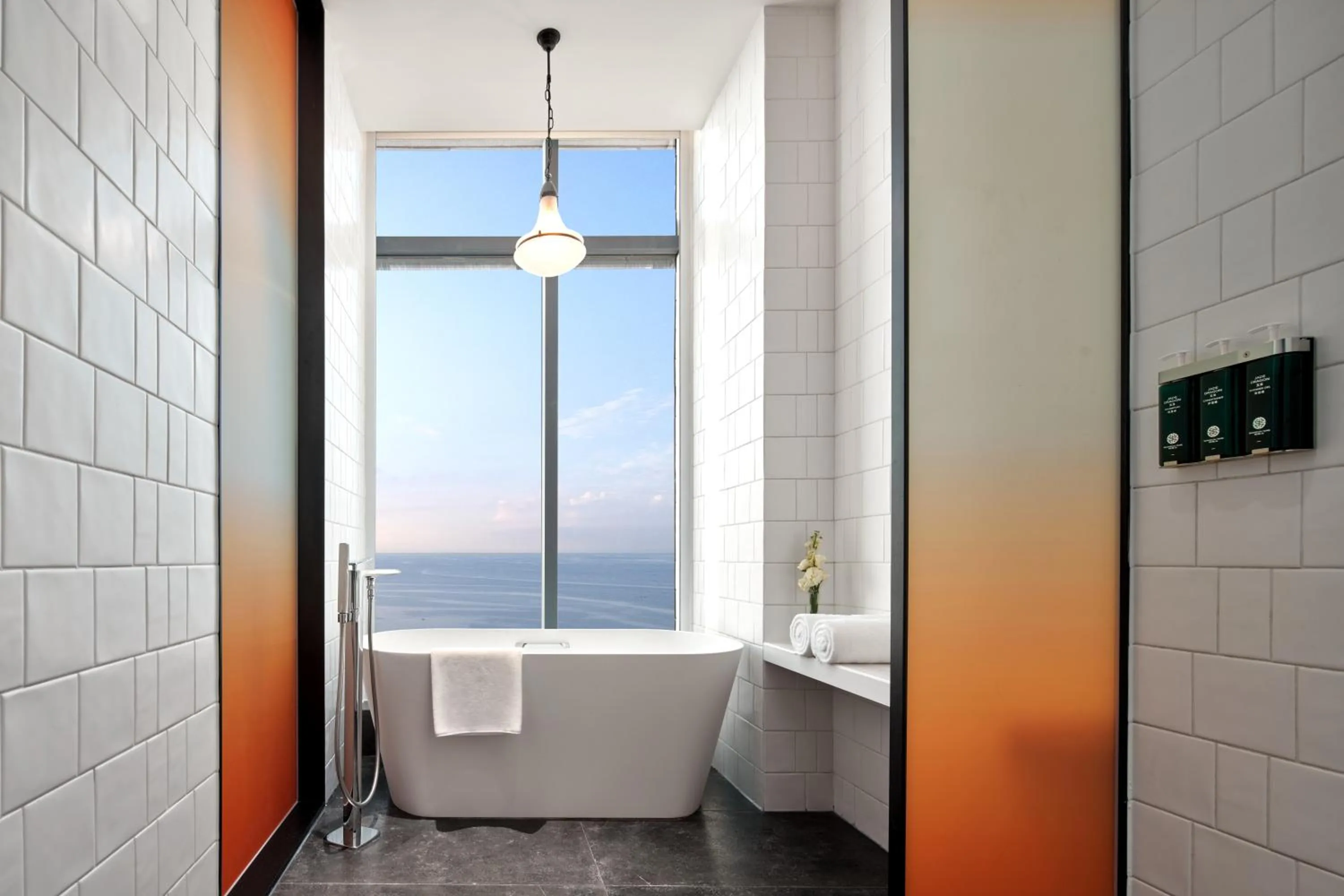 Bathroom in Hotel Indigo Yantai Golden Coast by IHG