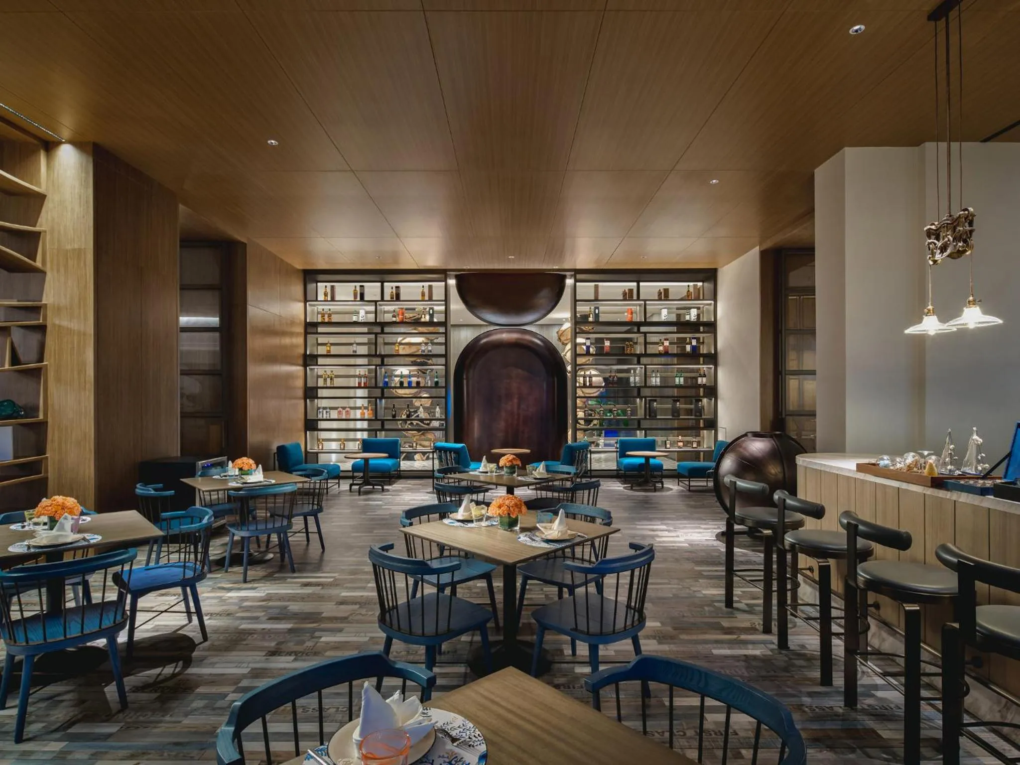 Restaurant/places to eat in Hotel Indigo Yantai Golden Coast by IHG