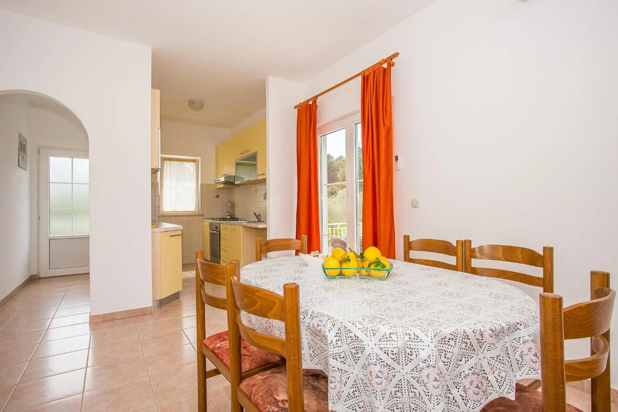 Kitchen or kitchenette in Apartmani Ante Nobilo