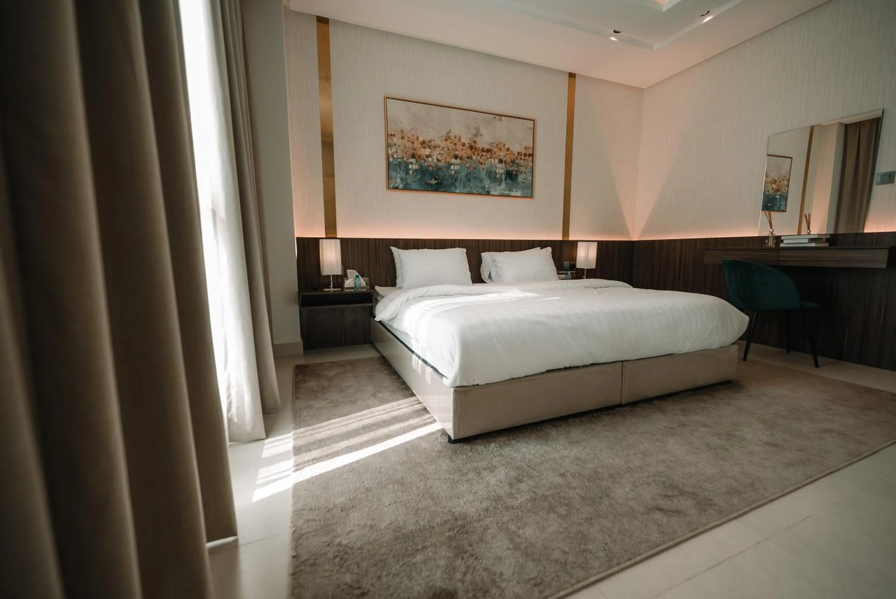 Bedroom, Bed in Riyadh Luxury Hotel