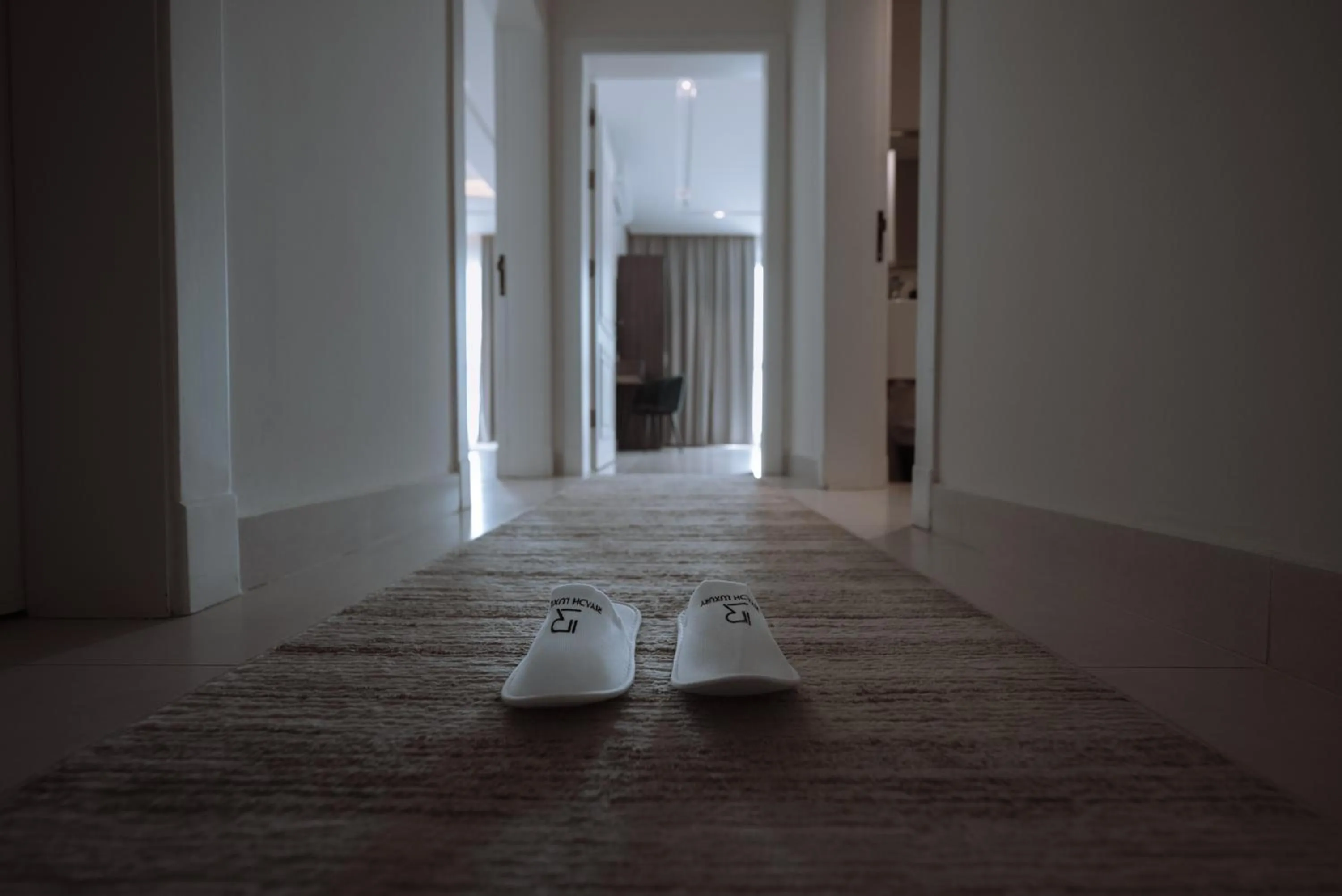 Text overlay in Riyadh Luxury Hotel