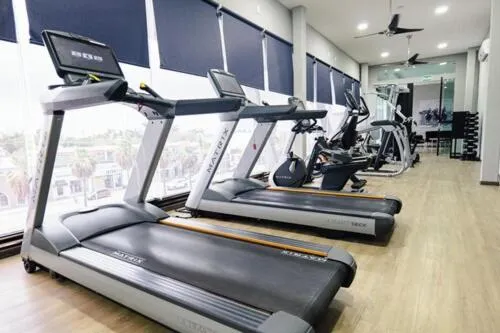 Fitness centre/facilities in Esplendor by Wyndham Los Mochis Country Place