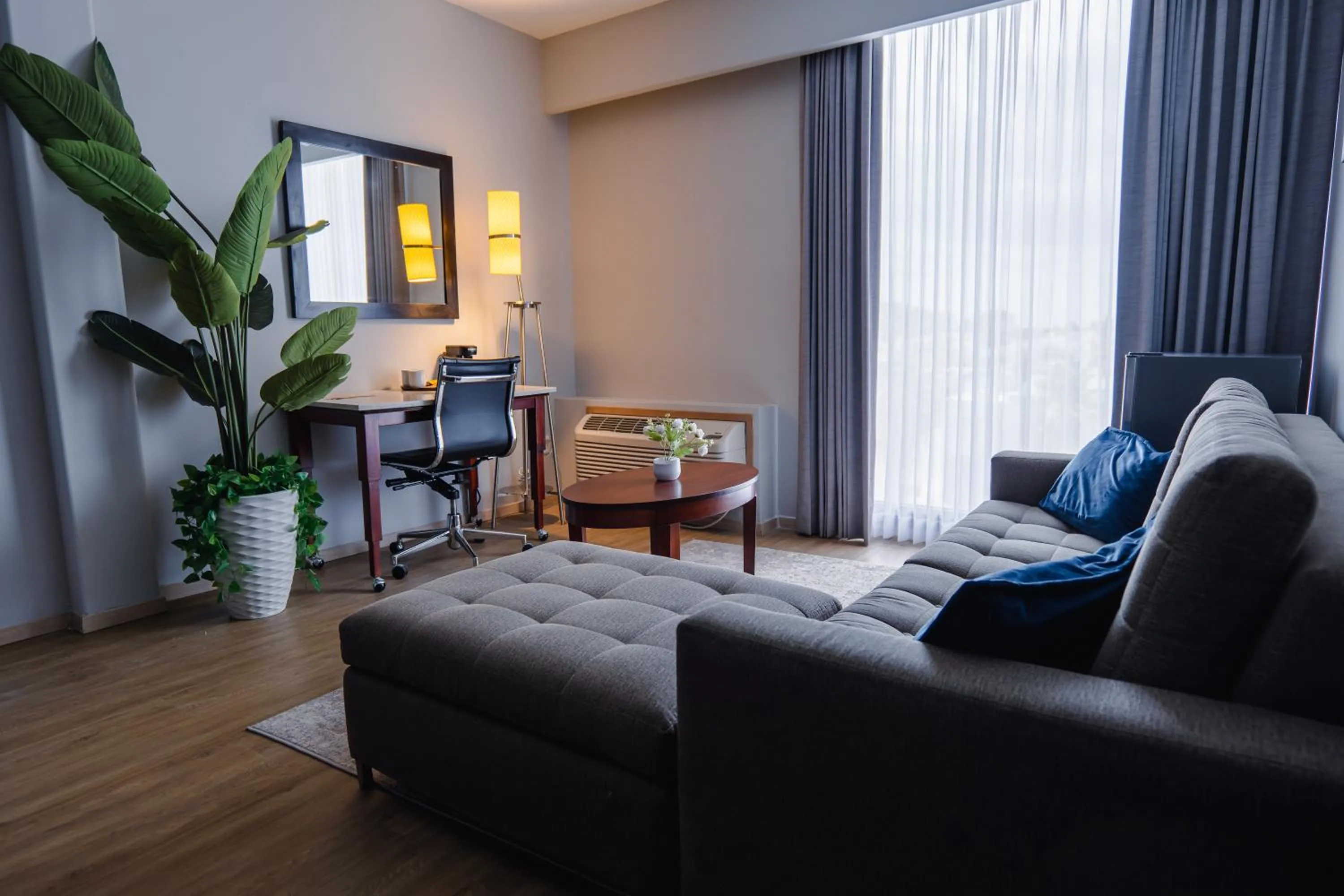 Living room in Esplendor by Wyndham Los Mochis Country Place