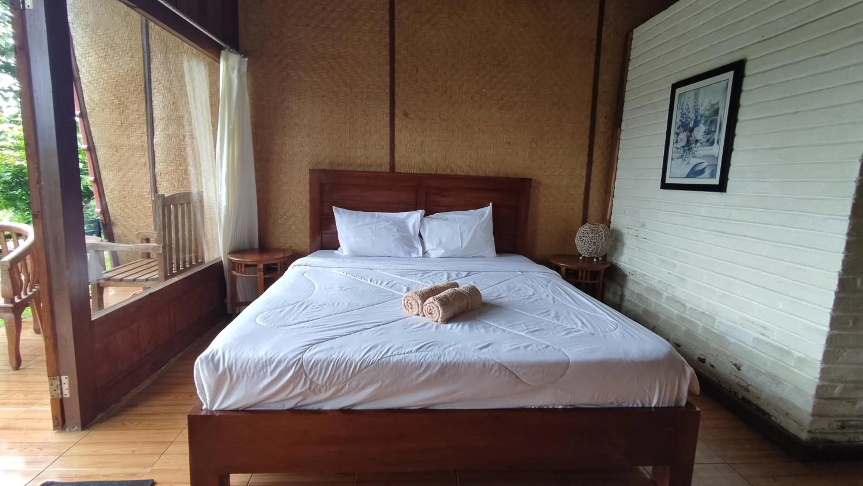 Bed in Villa Gajah Mas