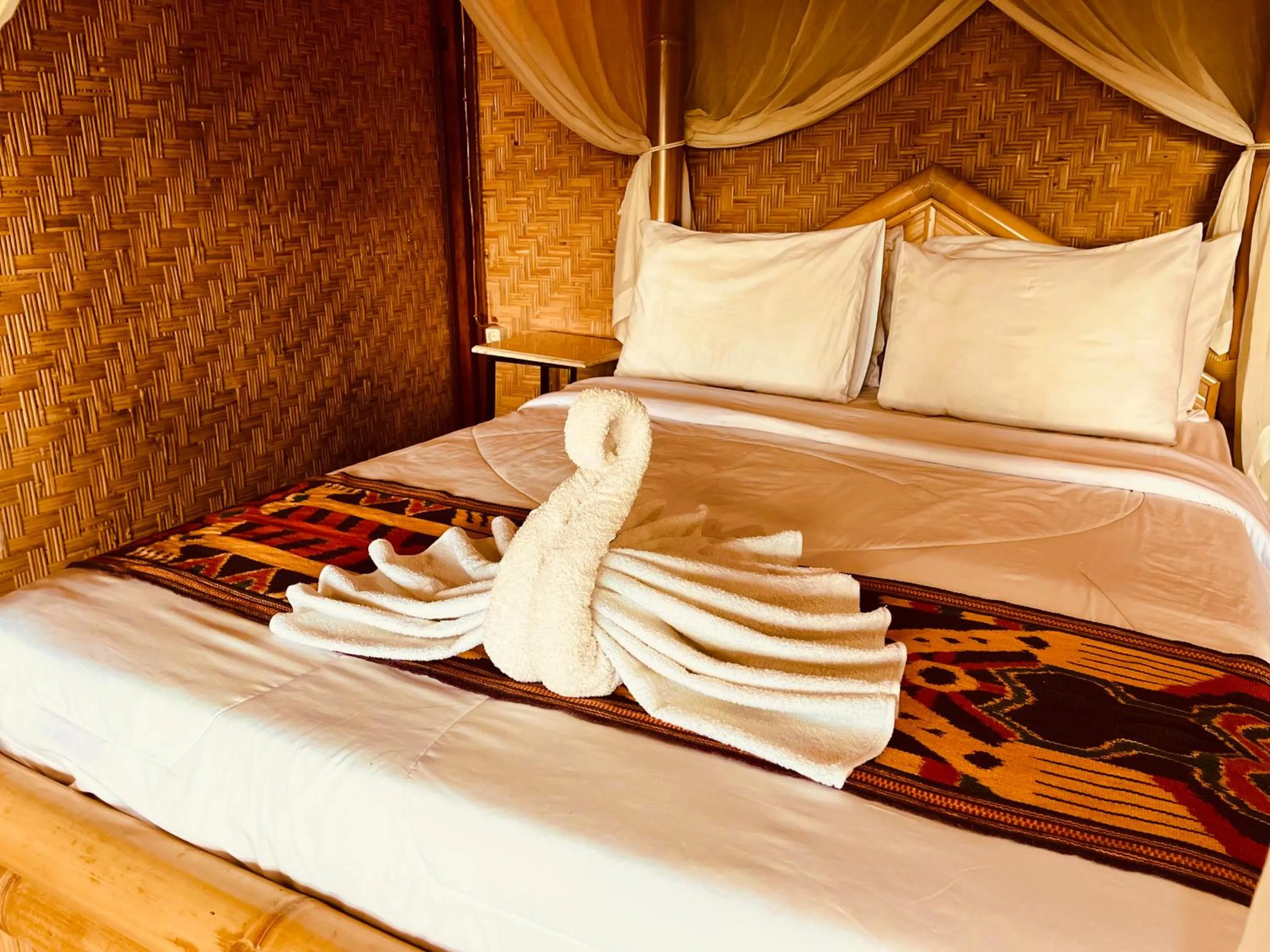 Bed in Villa Gajah Mas