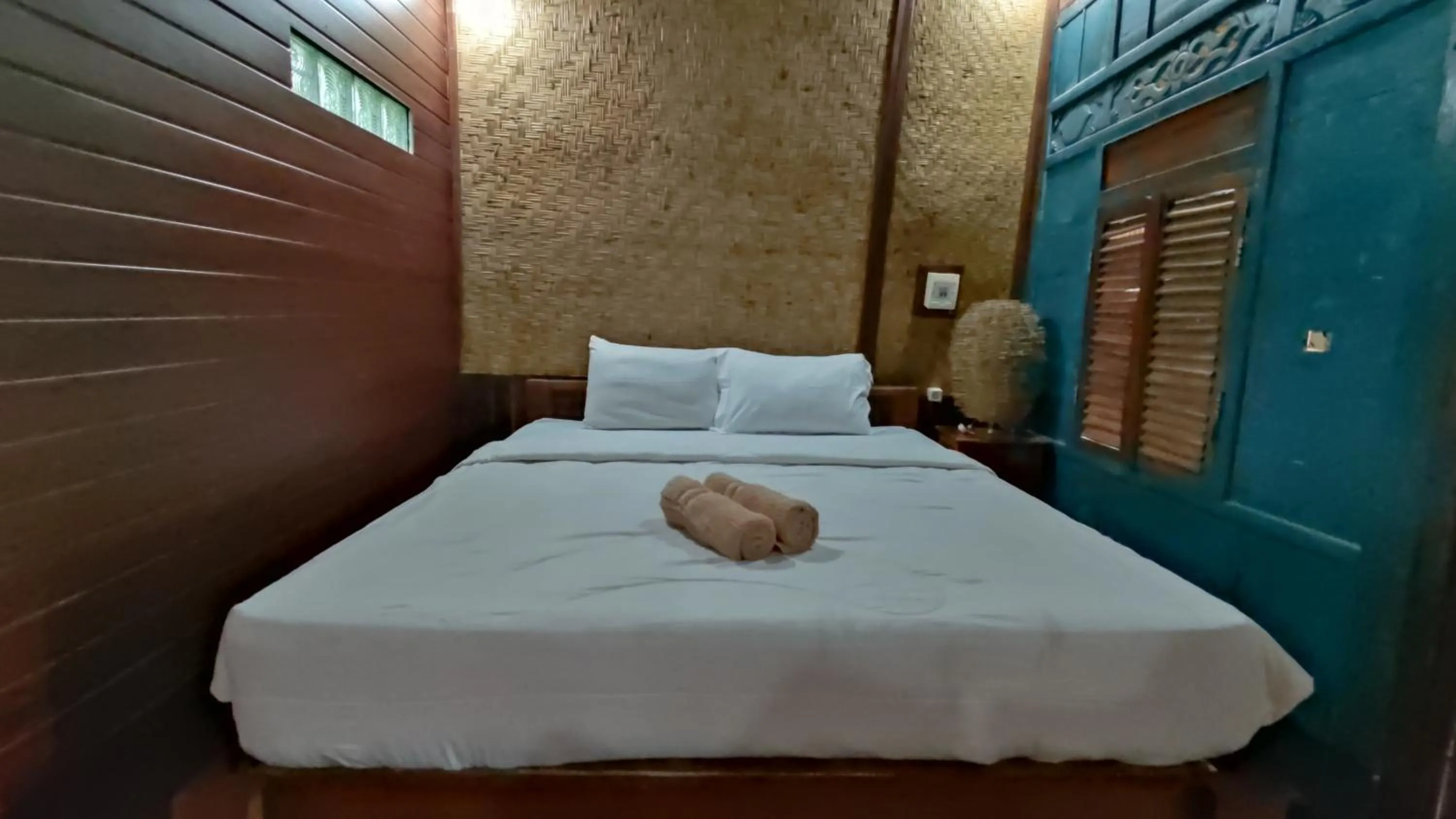 Bed in Villa Gajah Mas