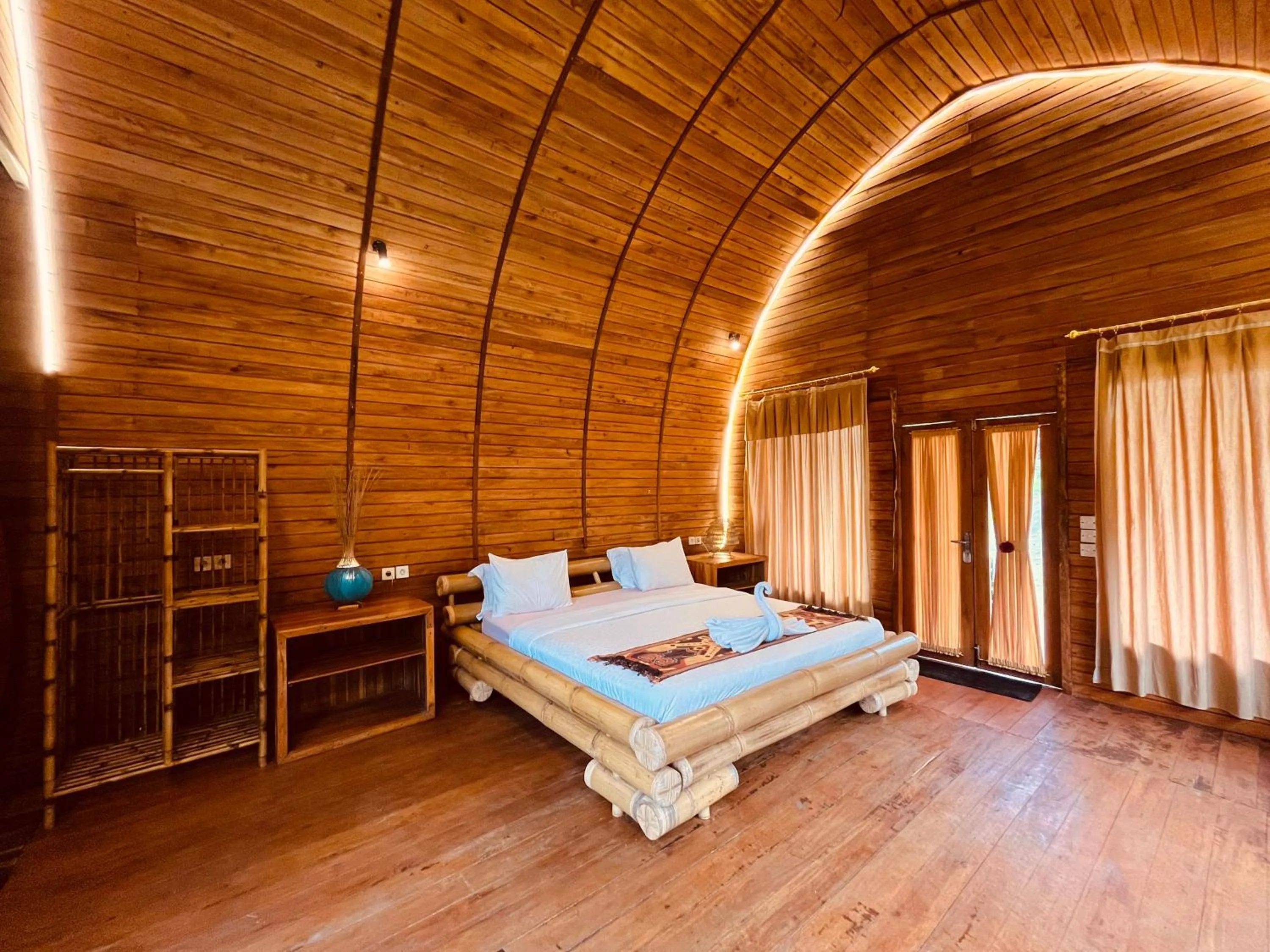 Bed in Villa Gajah Mas