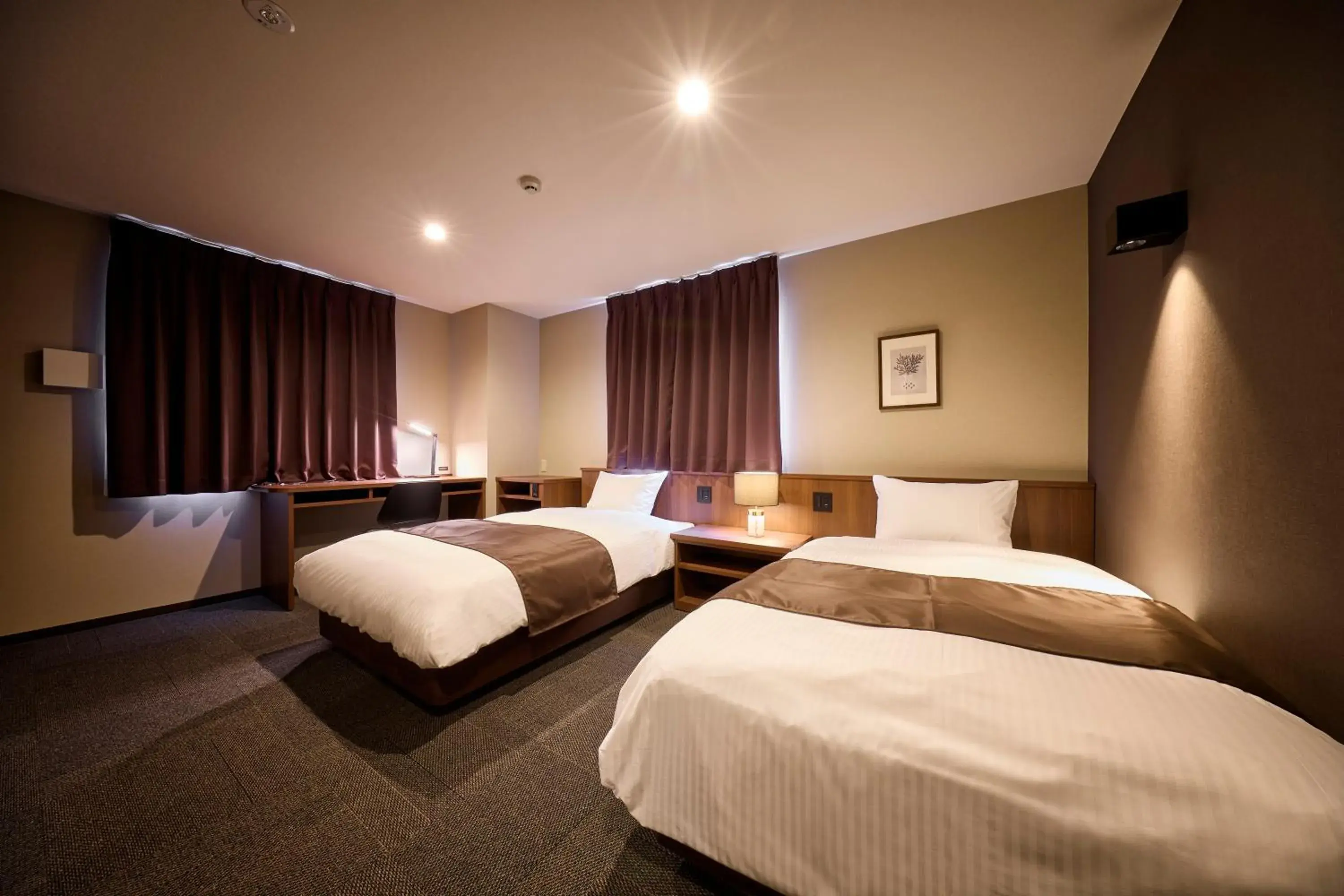 Deluxe Twin Room - single occupancy in Sunnemu Hotel in Honjo Deluxe Twin Room - single occupancy in Sunnemu Hotel in Honjo