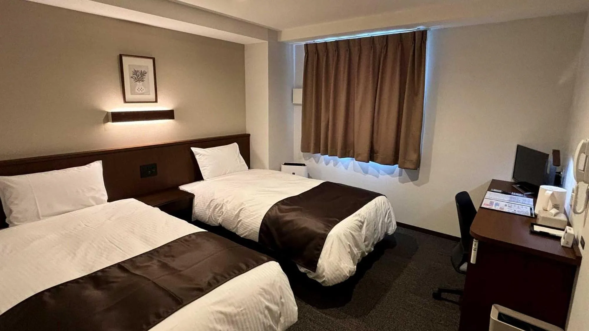 Bedroom, Bed in Sunnemu Hotel in Honjo