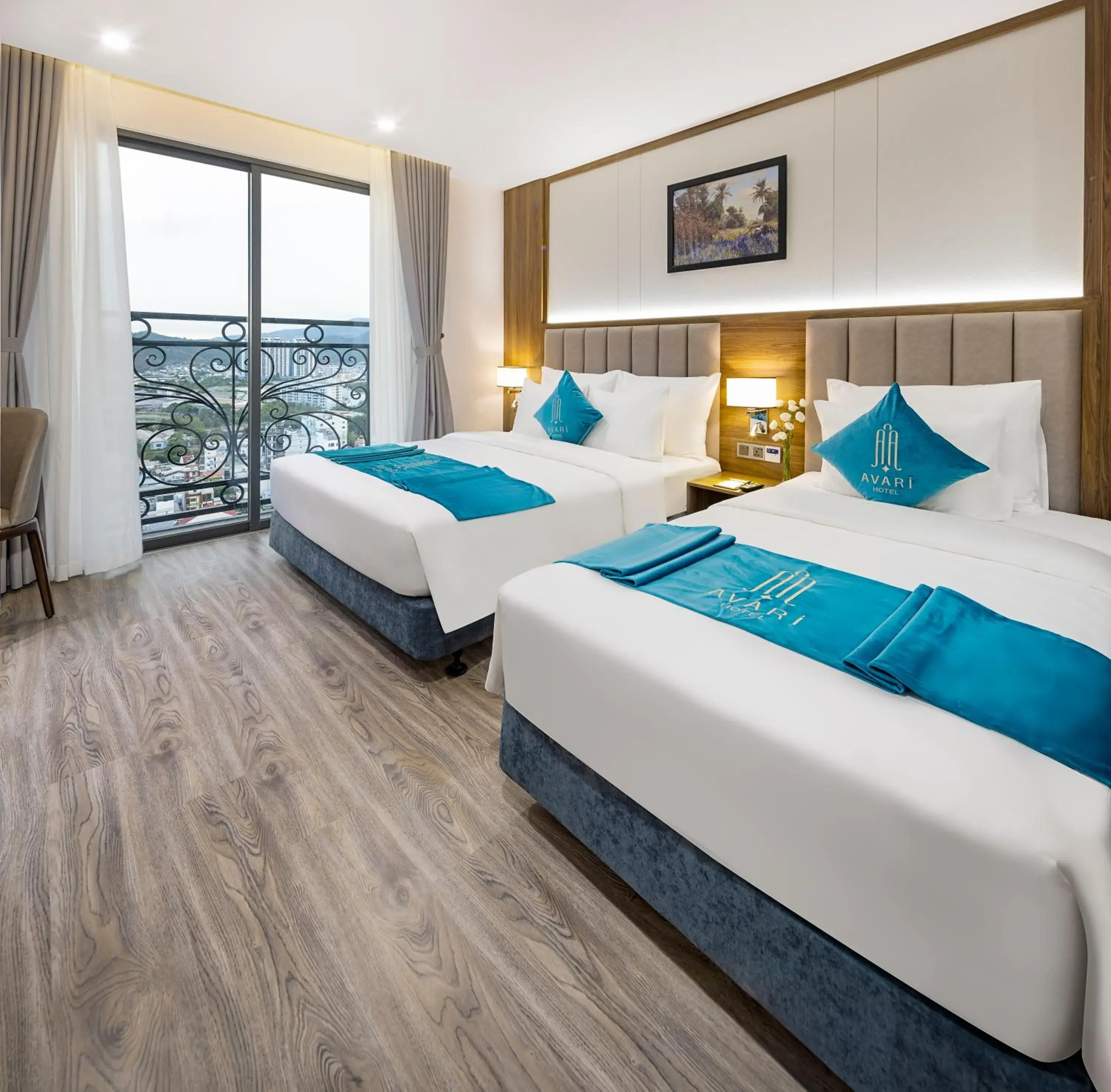 Deluxe Triple Room with Sea View in Avari Hotel Deluxe Triple Room with Sea View in Avari Hotel