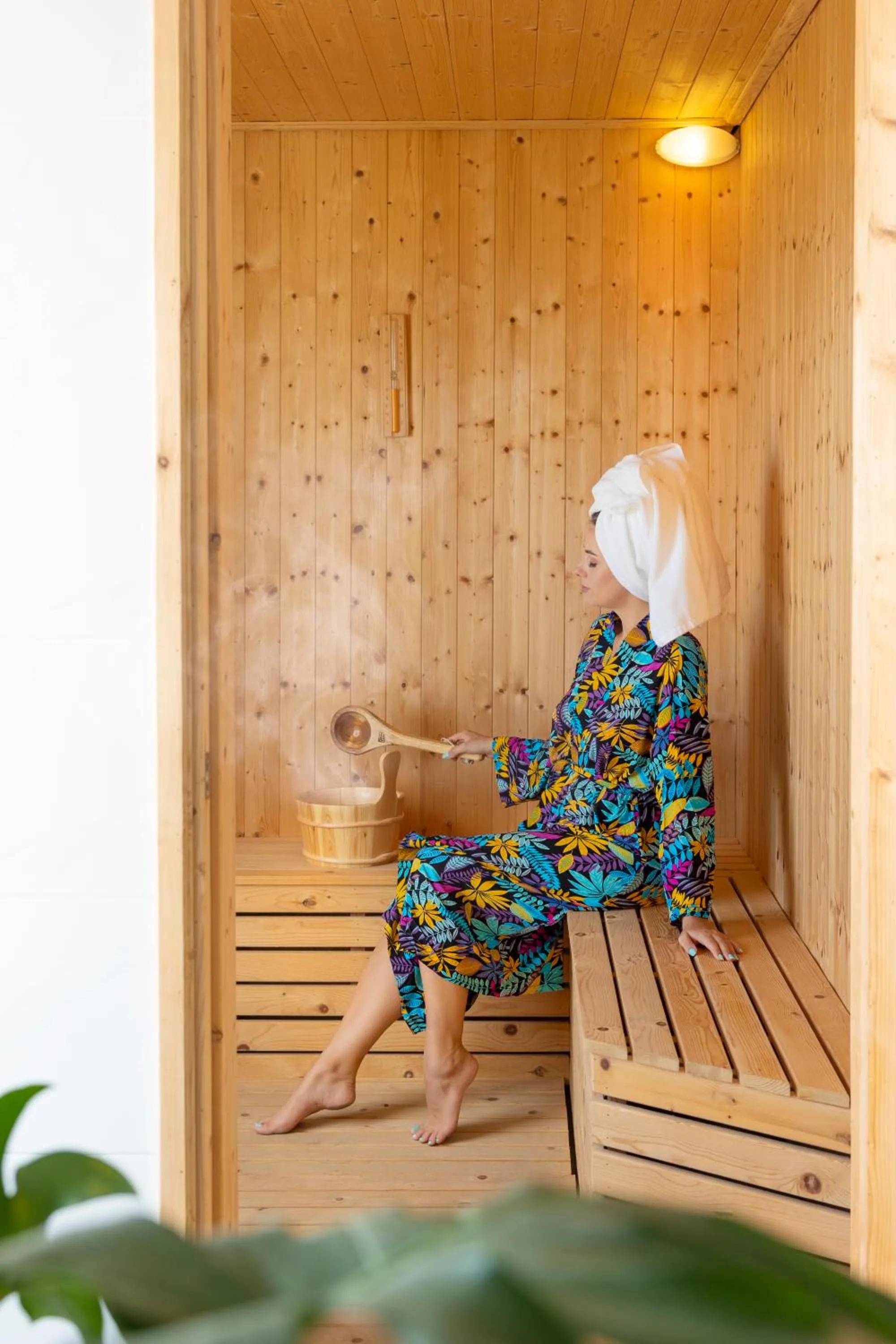 Sauna in Avari Hotel