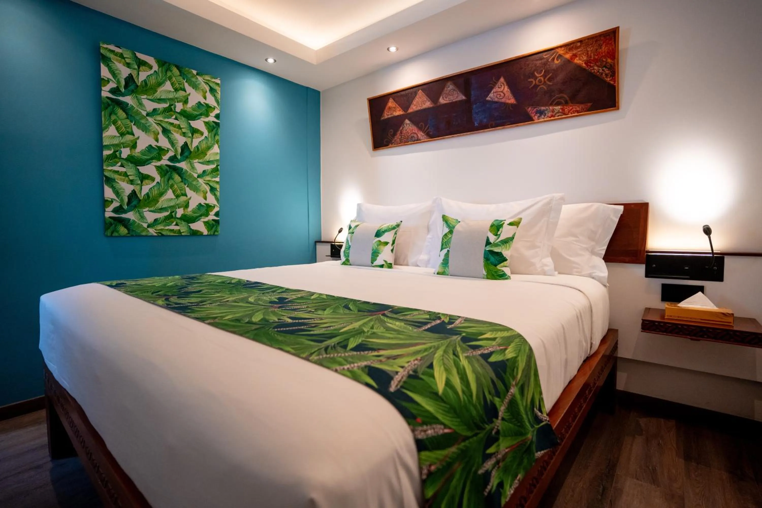 Bed in Maitai Express Tahiti