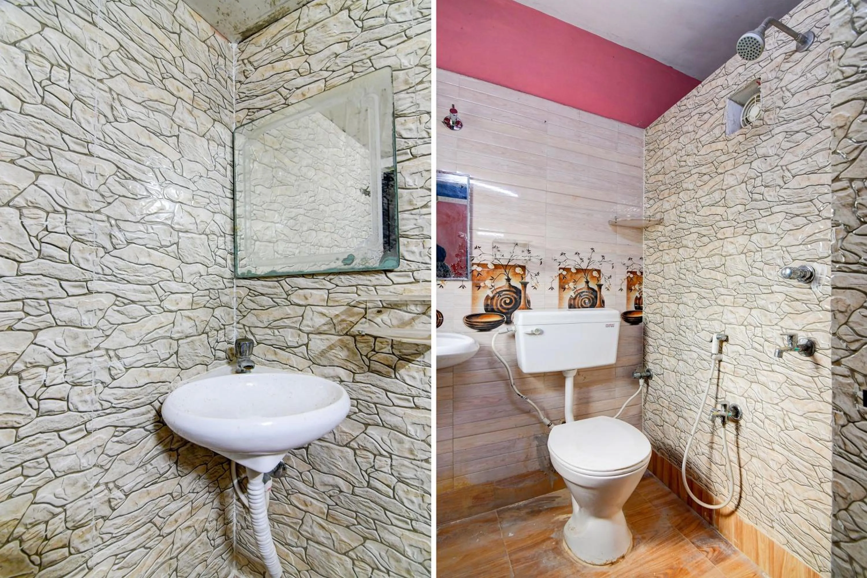 Bathroom in Hotel O Royal Green Guest House