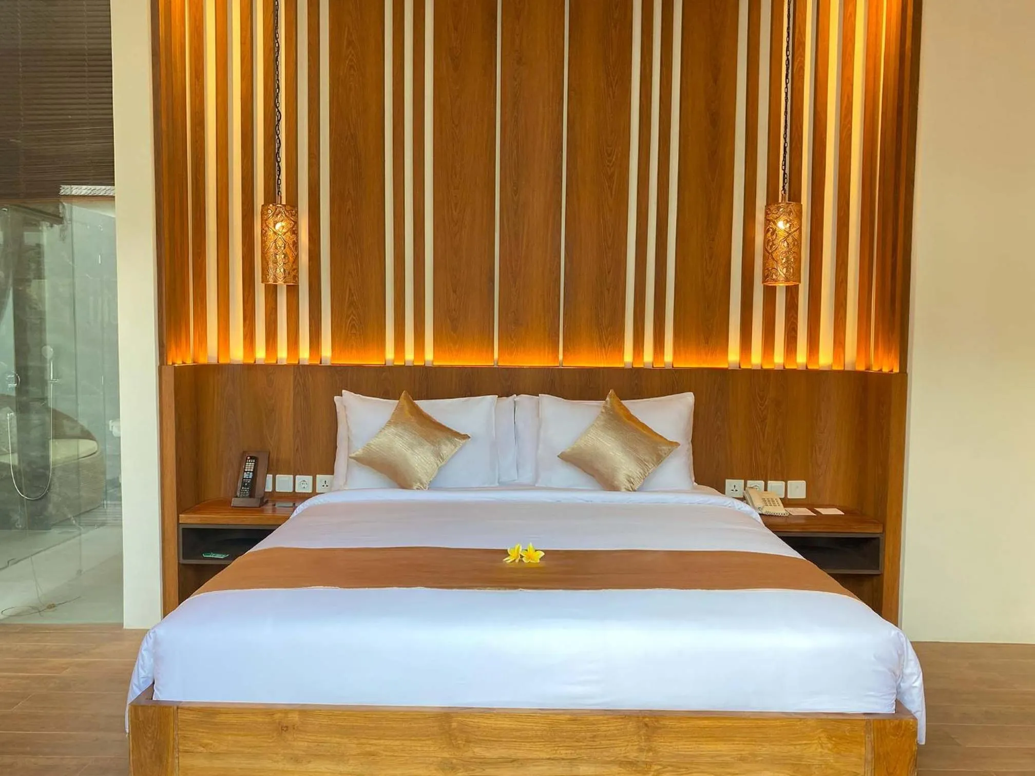 Bed in The Prime Canggu Bali by Kanaya Hospitality