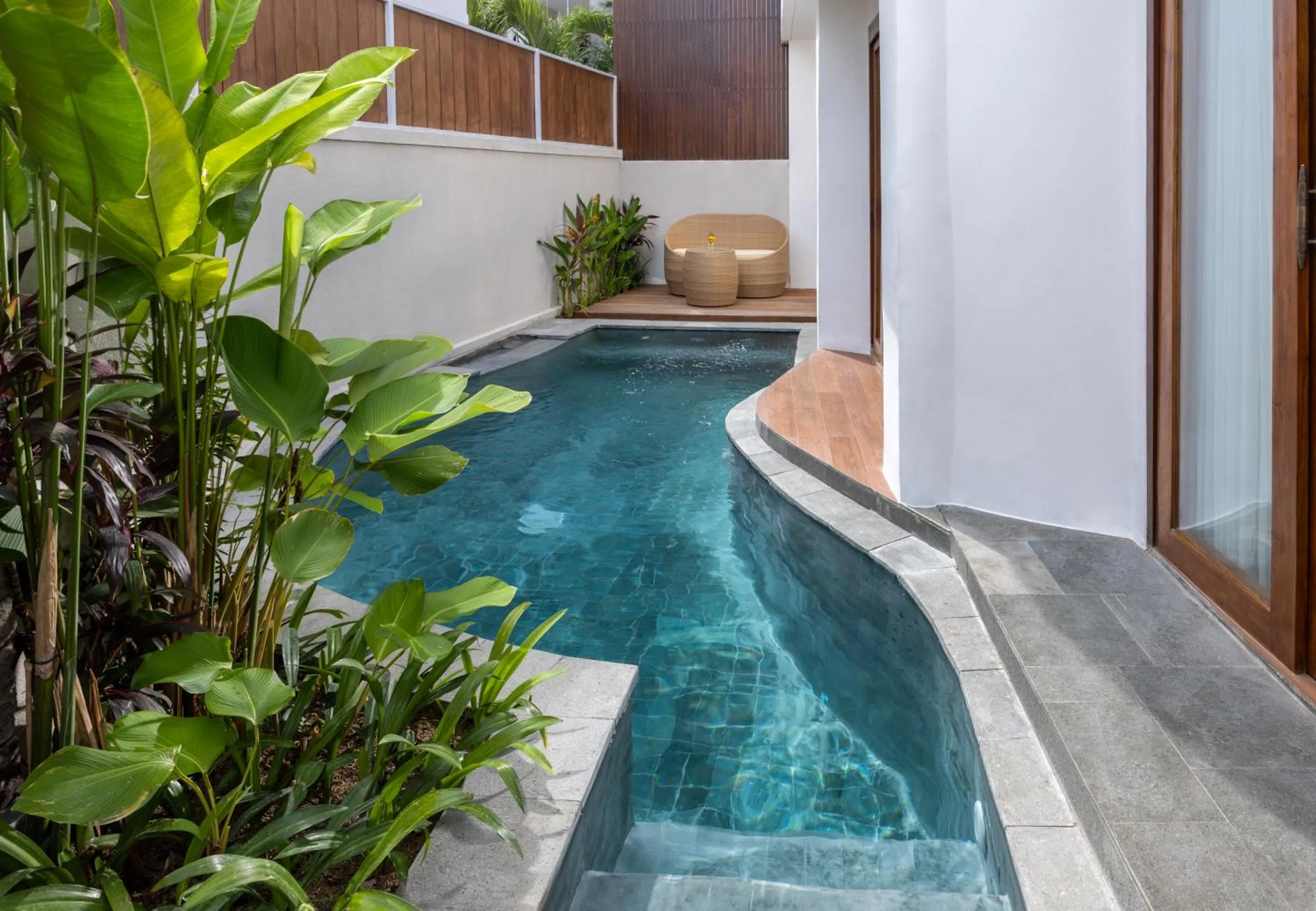 Swimming pool in The Prime Canggu Bali by Kanaya Hospitality
