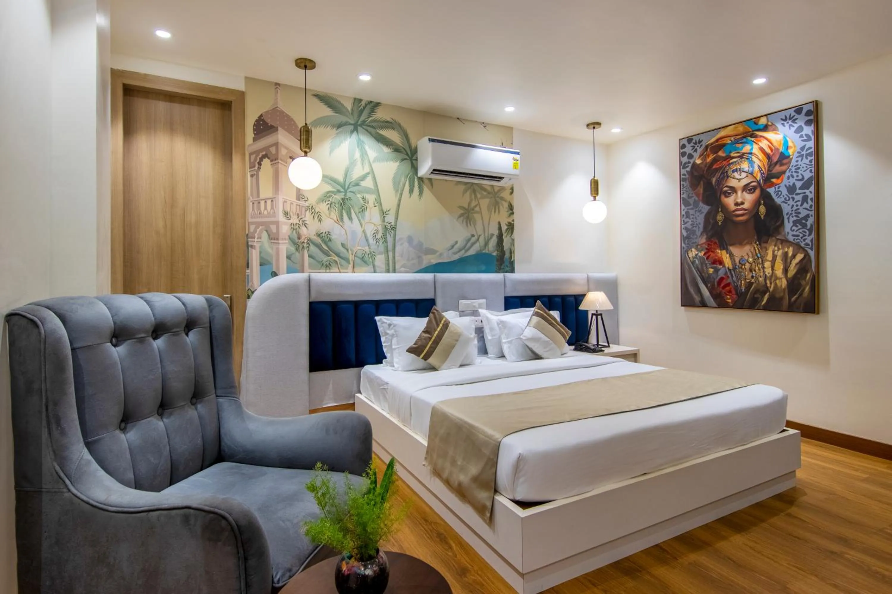 Bed in The Orion Elite - Green Park